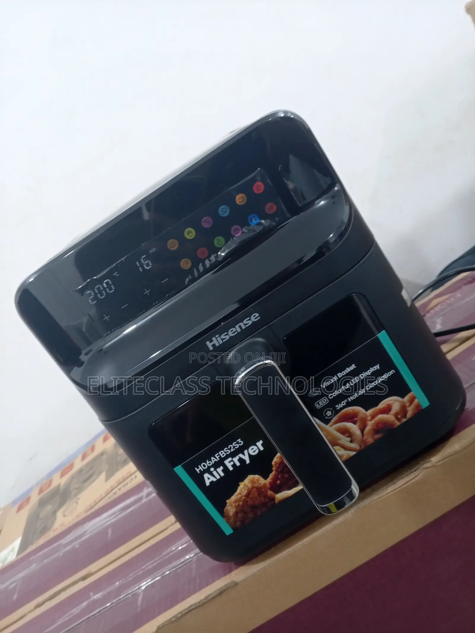 Effortless Gourment Hisense H06AFBS2S3 6.7L Air Fryer