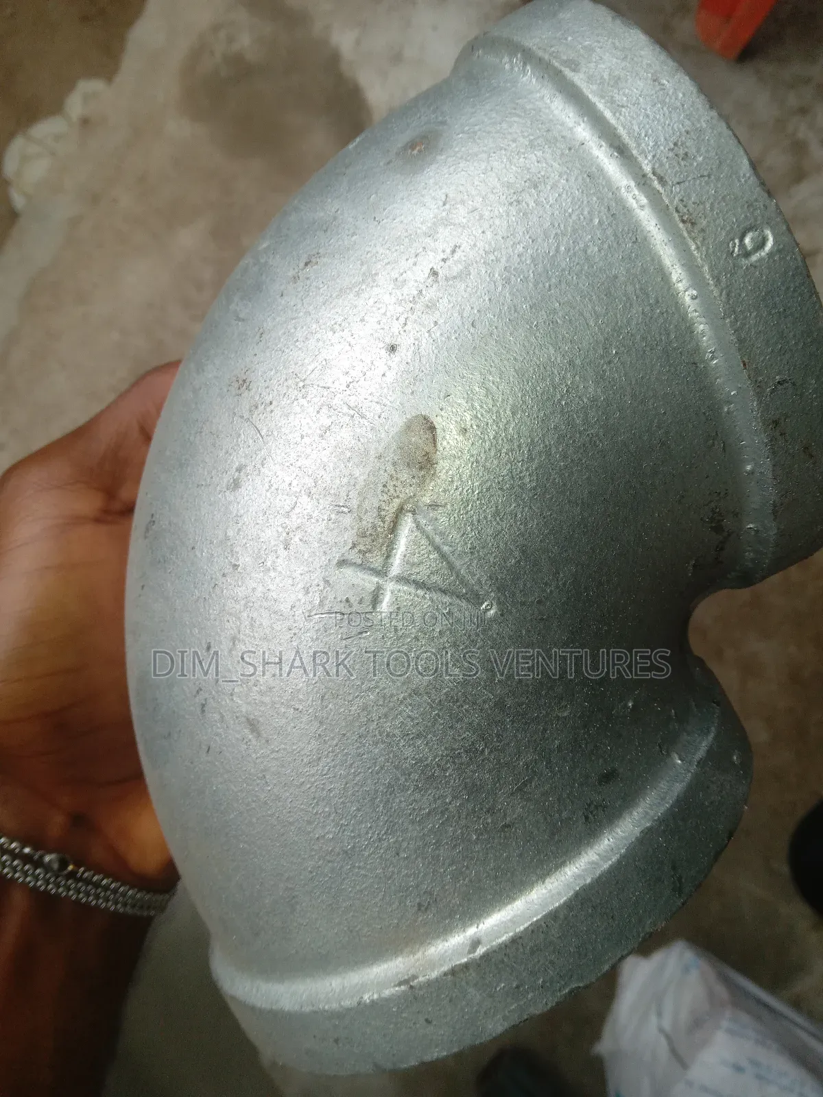 4" Galvanised Elbow
