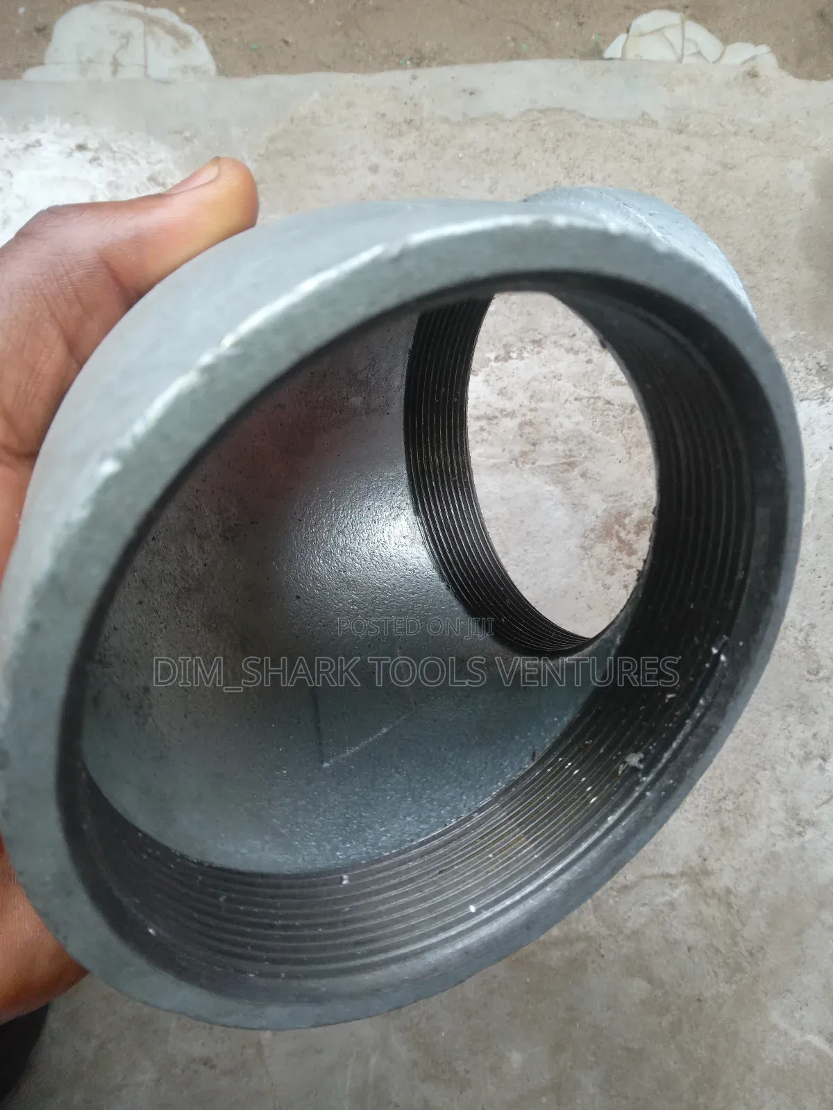 4" Galvanised Elbow