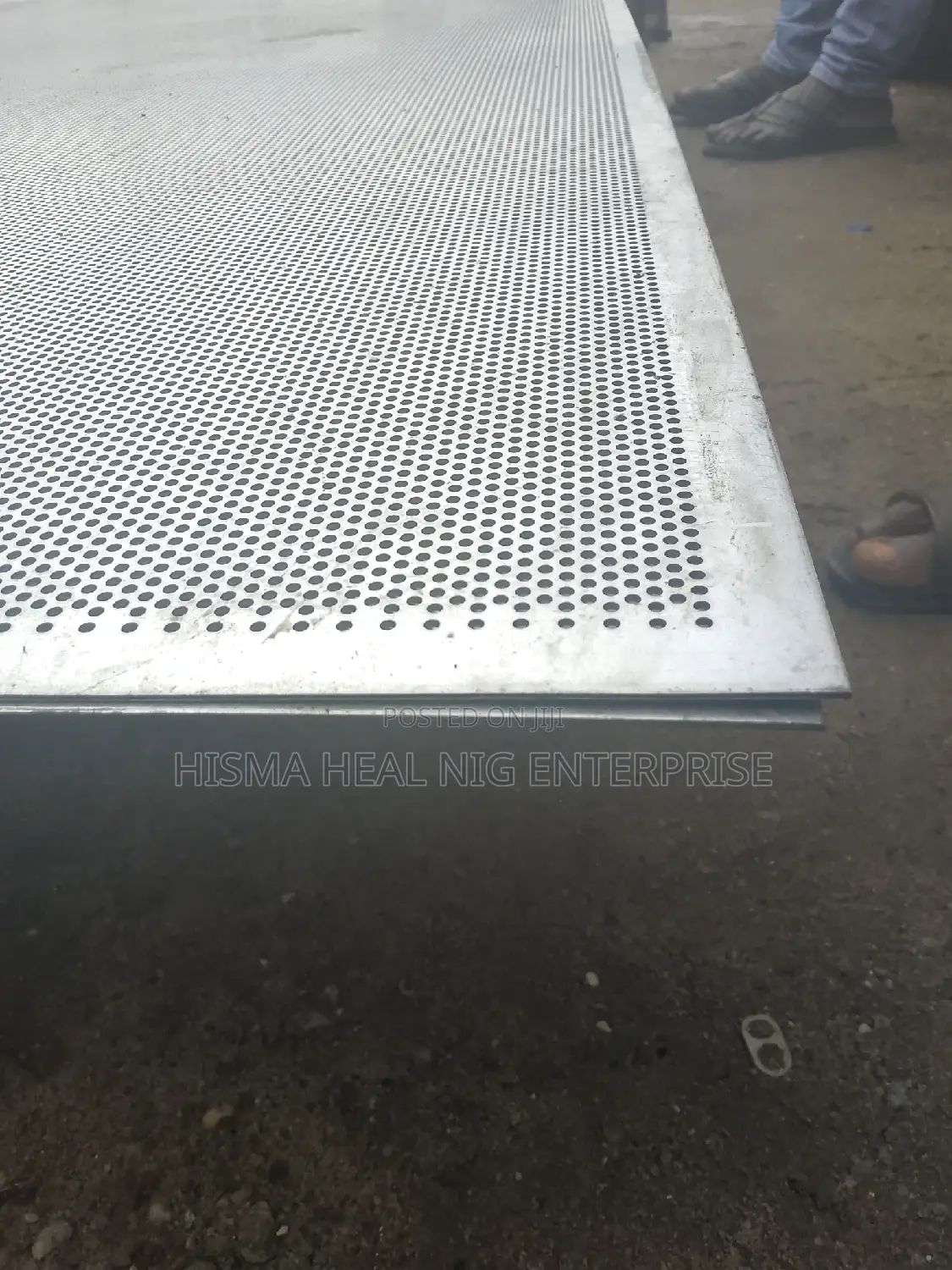 2mm Thickness by 2mm Hole (Galvanized Perforated Plate