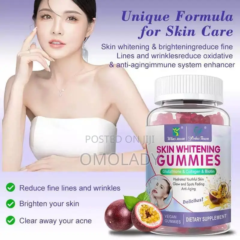 Skin Whitening Gummies Glutathiones-collagen-biotin