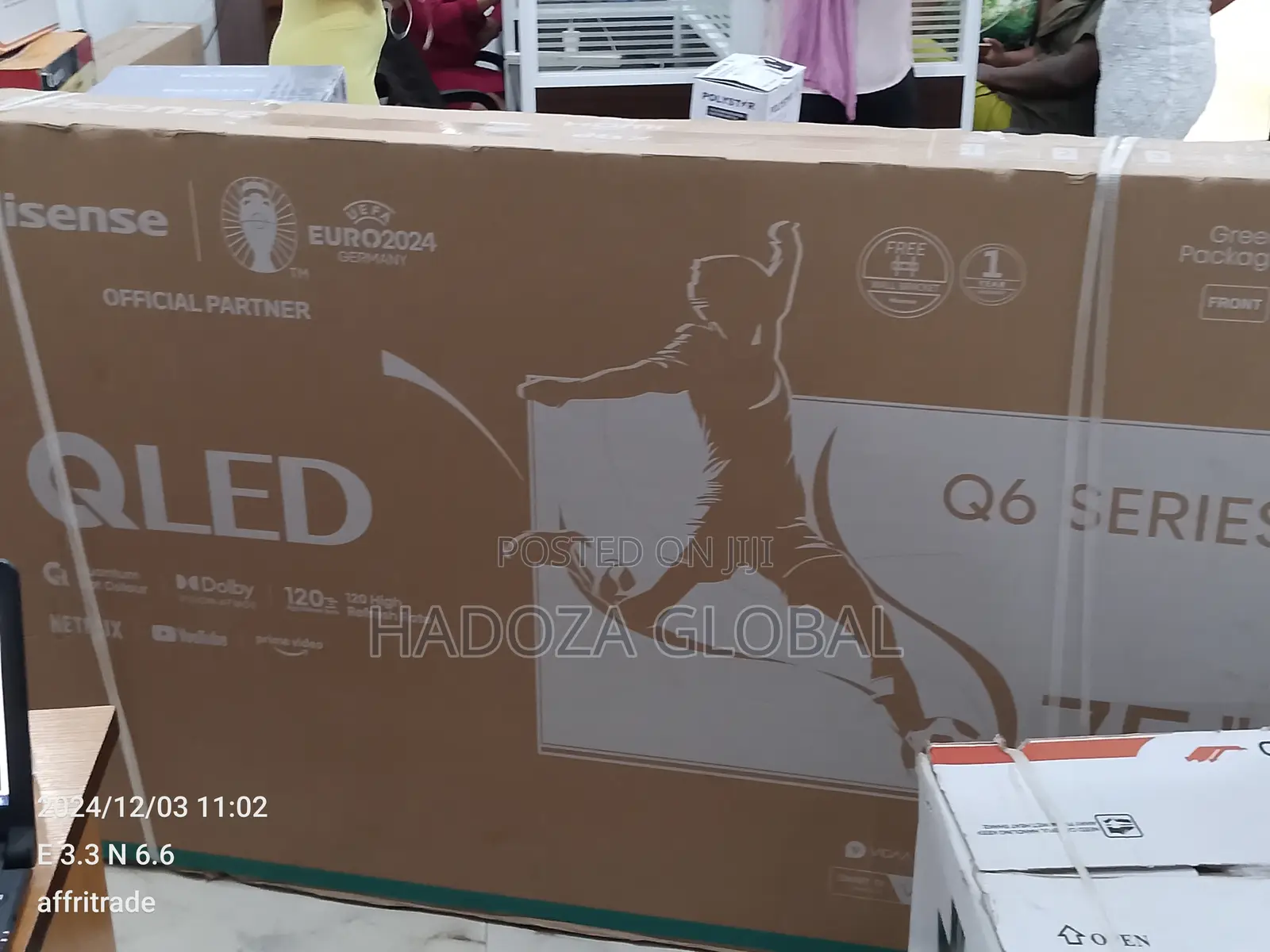 Very-intelligent Hisense 75'' Qled Television