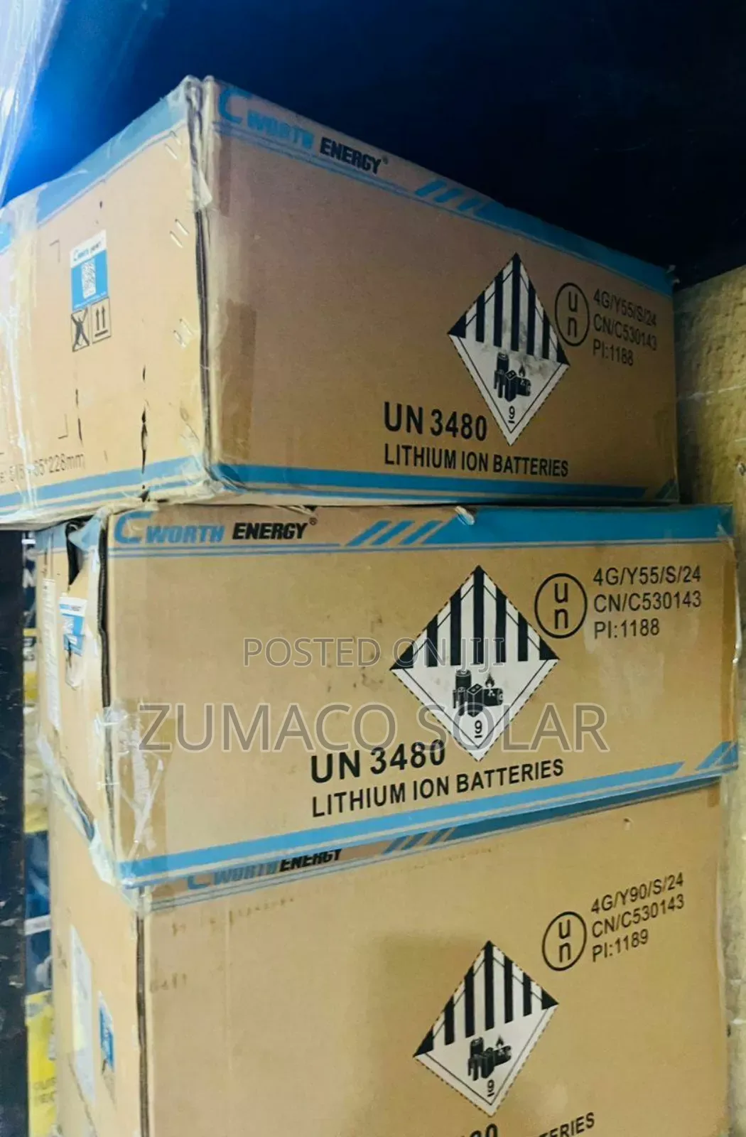 New Order Cworth Energy Lithium 5kwh 24v.