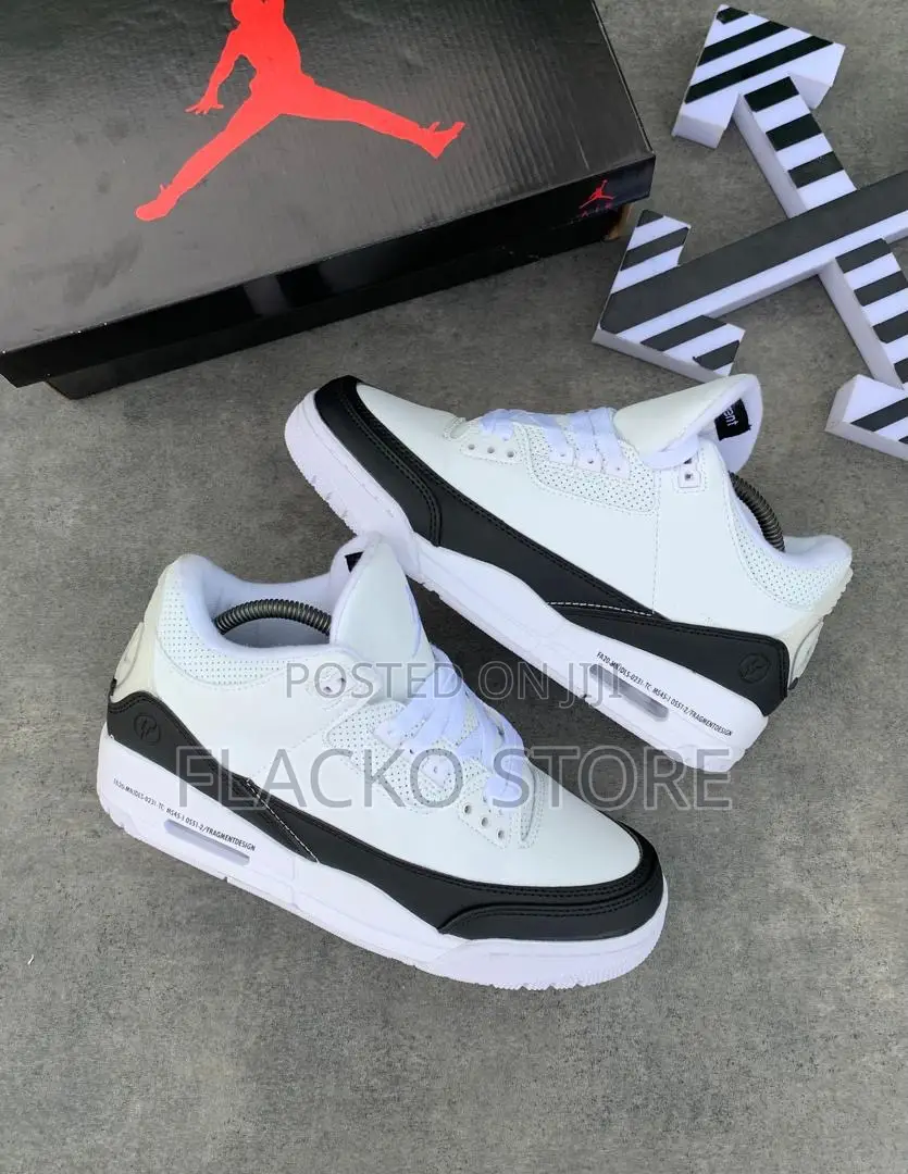 Original Air Jordan 3 Retro Fragment Designs Sneakers