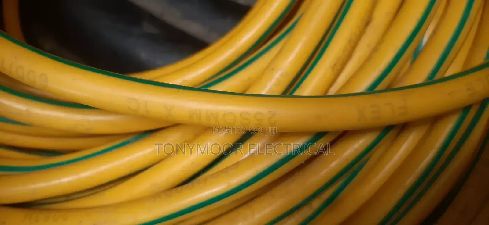 25mm 1core Single Flexible Earth Cable