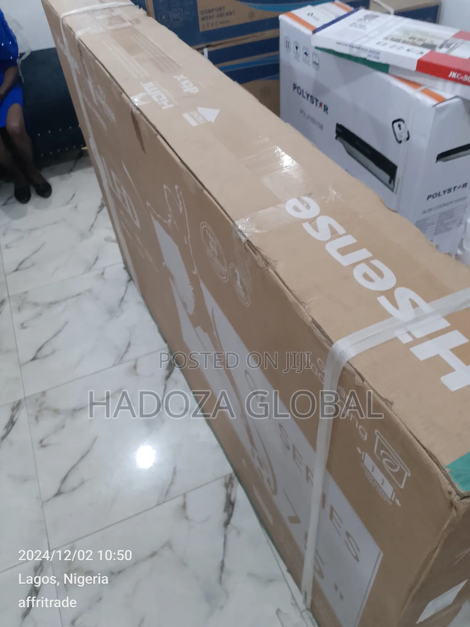 Seamless Hisense 75'' Qled Television