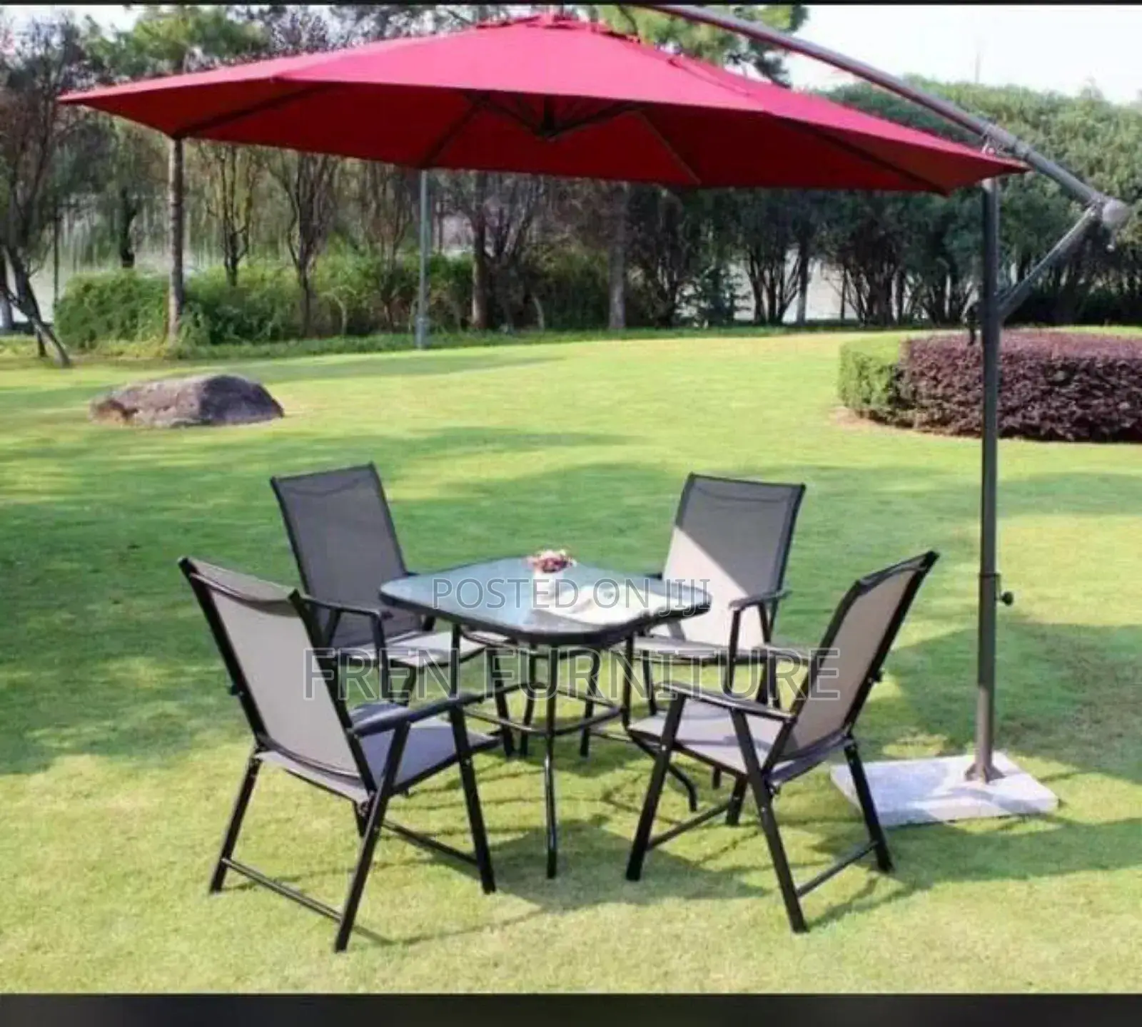 Imported Set of Outdoor Activities Chars With Umbrella