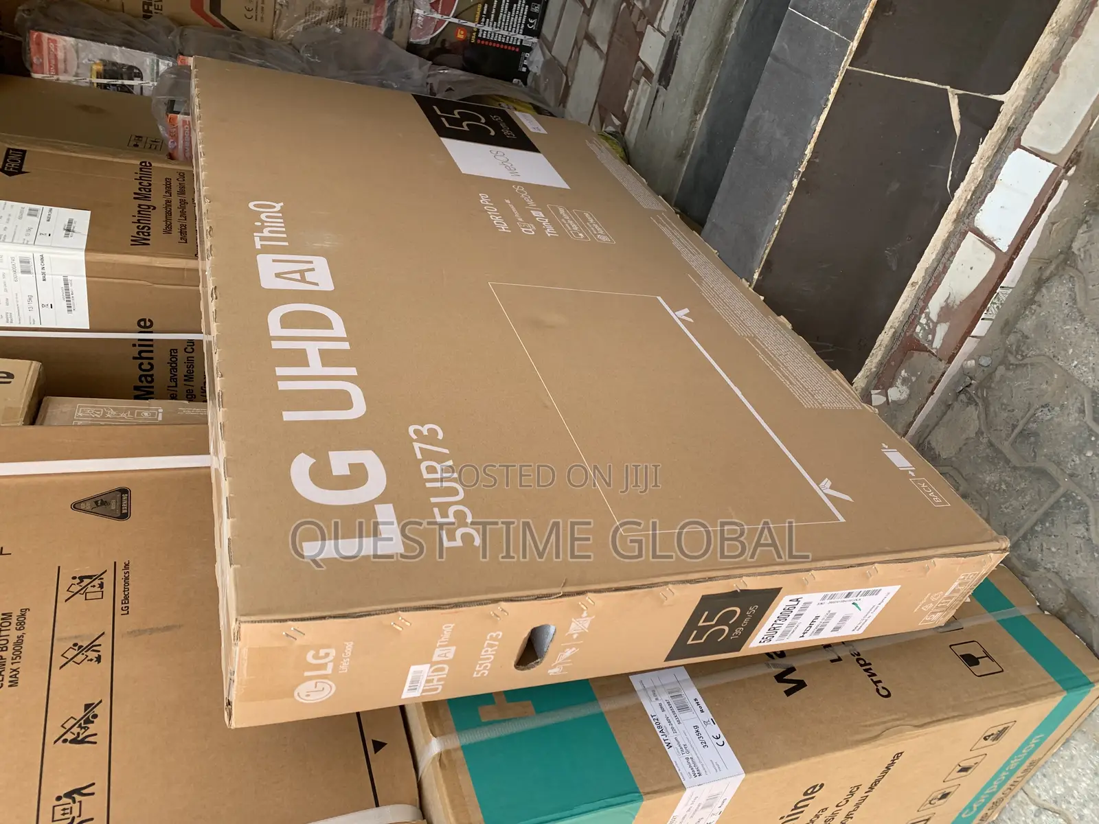 Lg 55” Smart Tv Uhd
