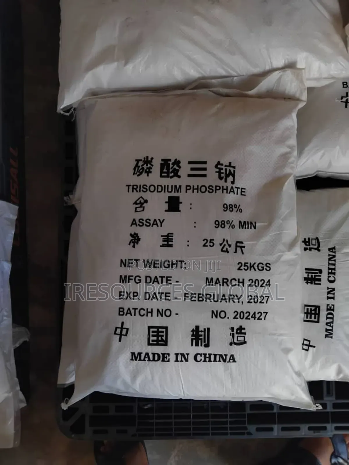 Trisodium Phosphate (Technical Grade) 98% Min 25kg Bag