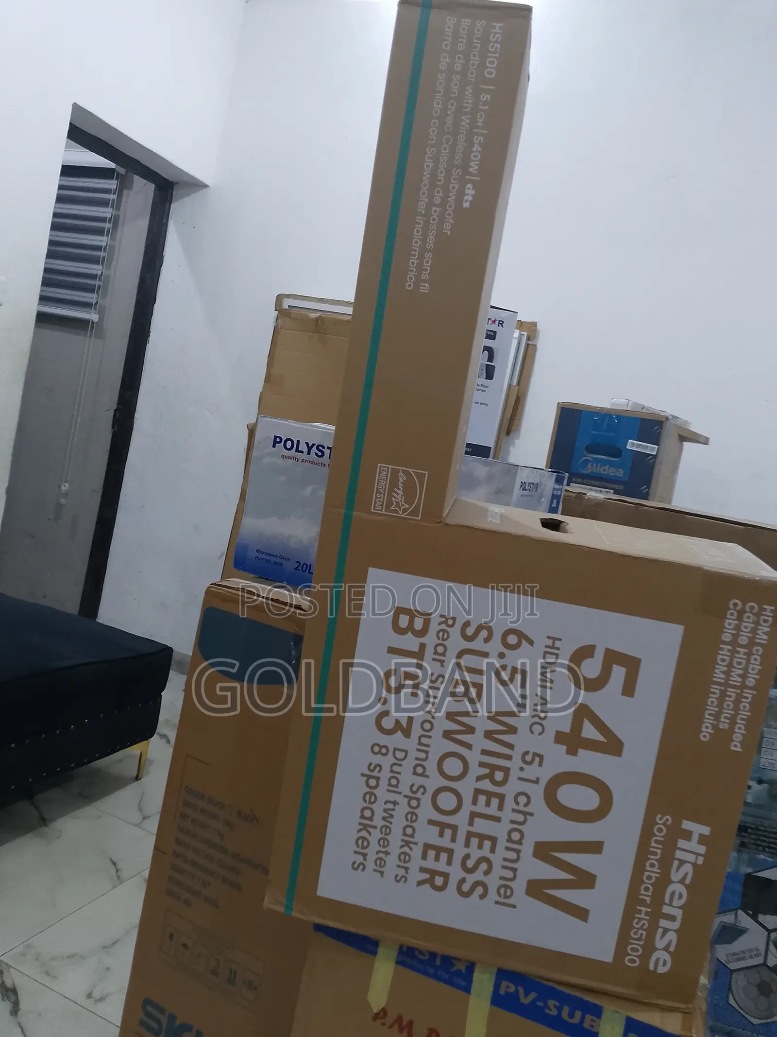 Hisense 540watts High Energy Sub-Woofer Sound System