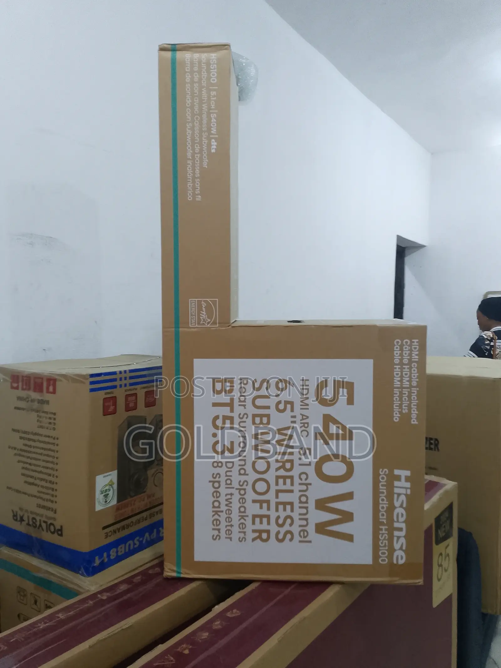 Hisense 540watts Sound Symphony Sub-Woofer Sound System
