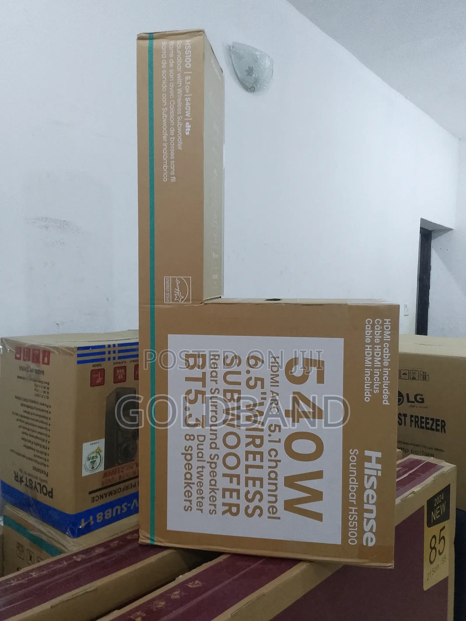 Hisense 540watts Aural Bliss Sub-Woofer Sound System