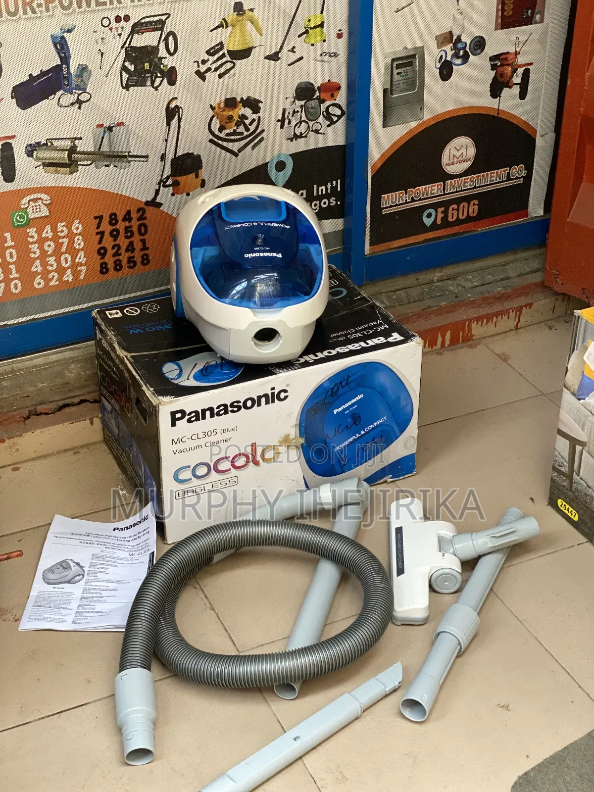 Panasonic Bagless Vacuum Cleaner With Blowing Function