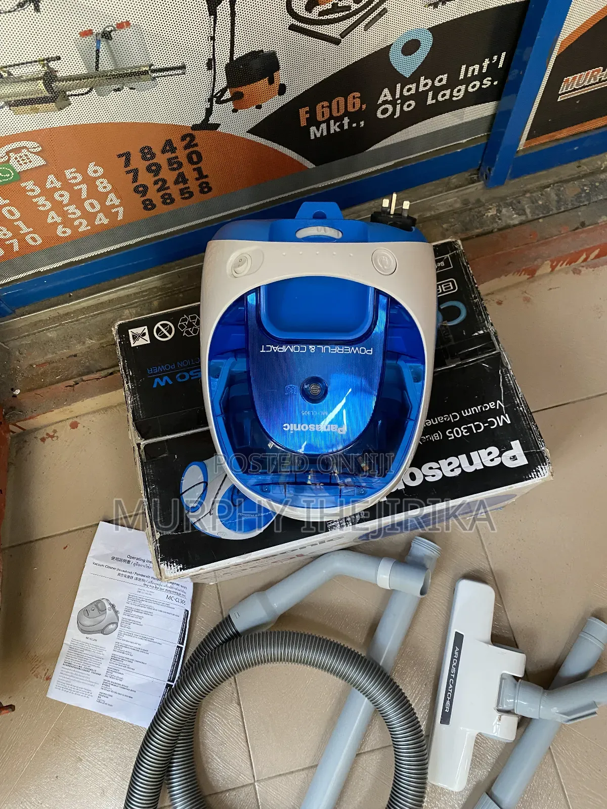 Panasonic Bagless Vacuum Cleaner With Blowing Function