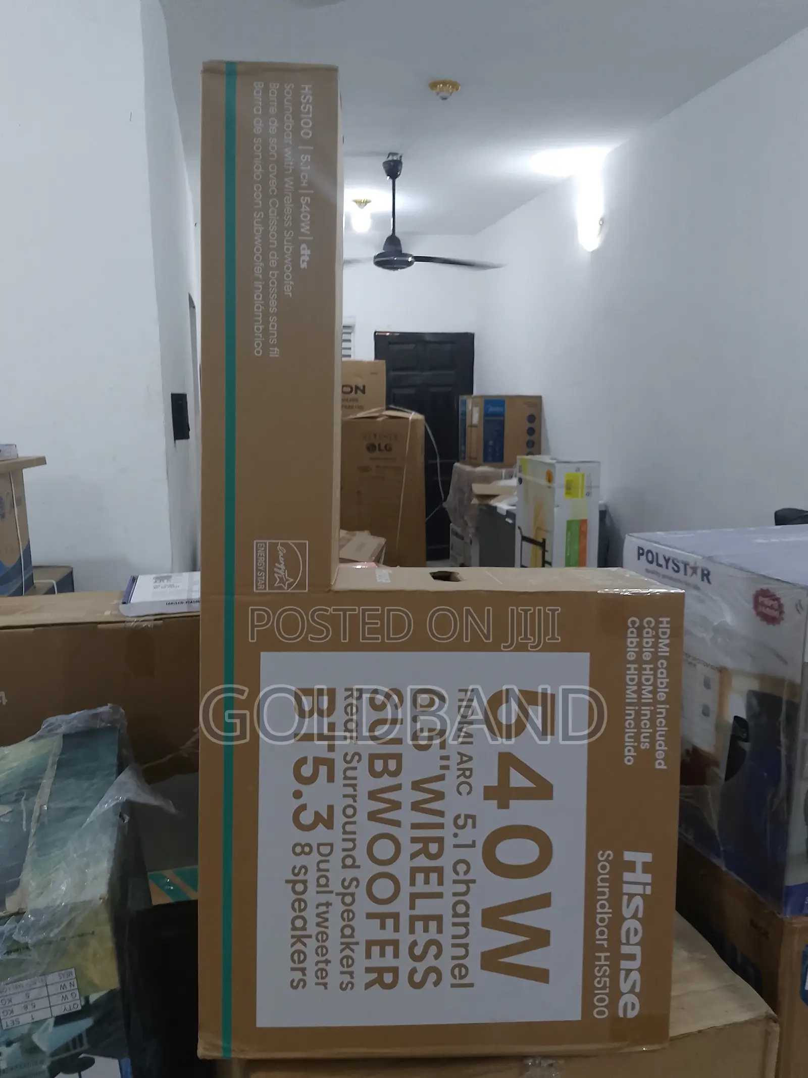 Hisense 540watts Bass Quake Sub-Woofer Sound System