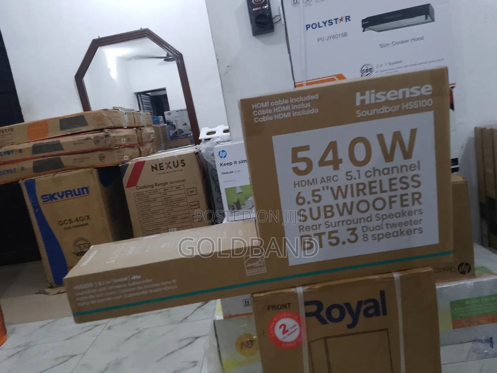Hisense 540watts Sound Wave Sub-Woofer Sound System