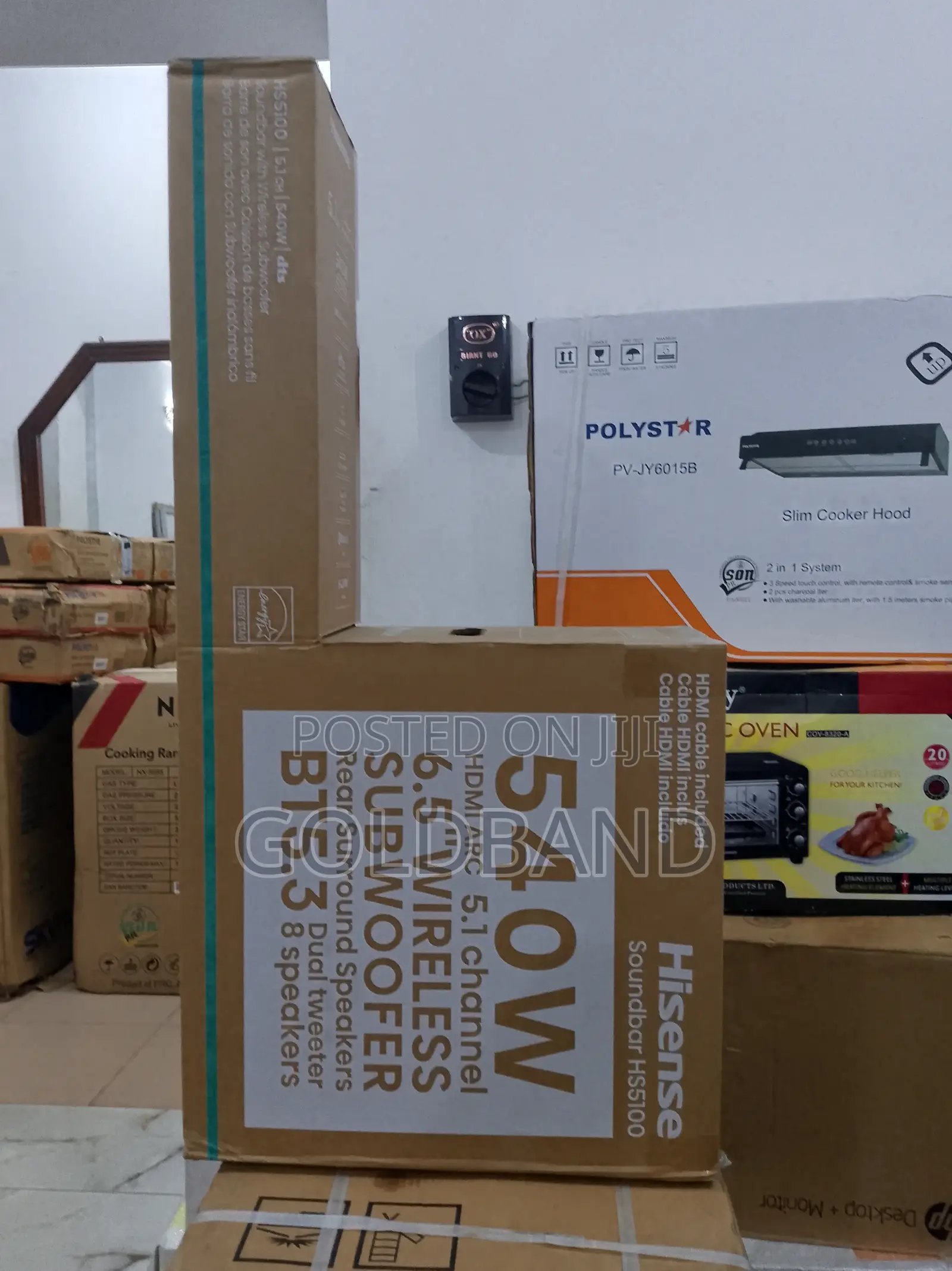 Hisense 540watts Sound Wave Sub-Woofer Sound System