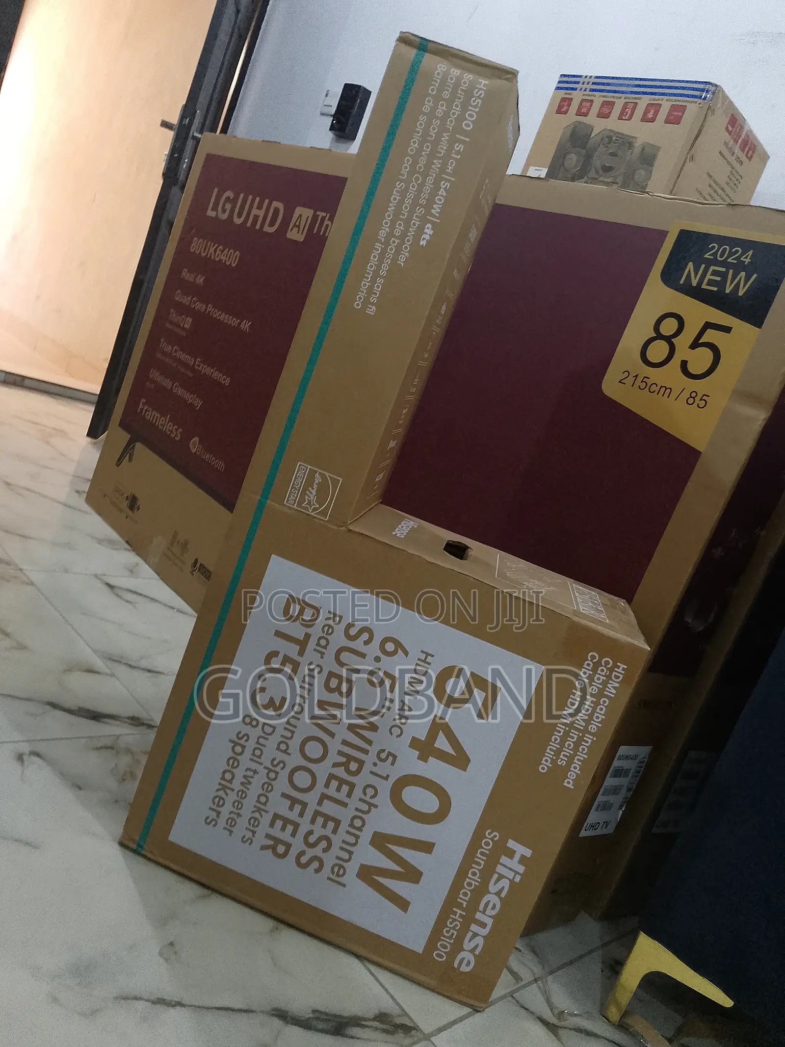 Hisense 540watts Movable Sub-Woofer Sound System