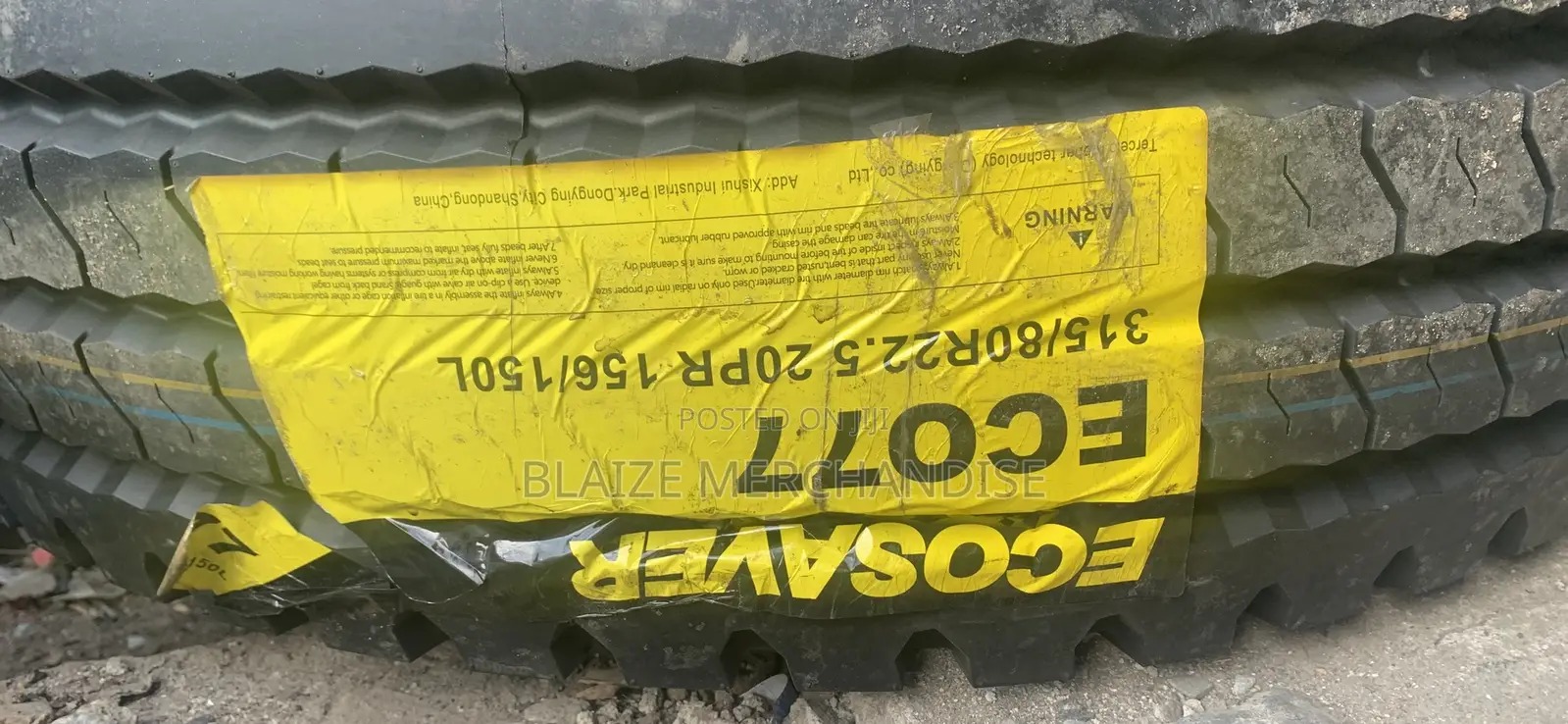 315/80r22.5 Eco