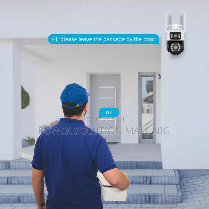 Dual Lens Wifi Security Camera