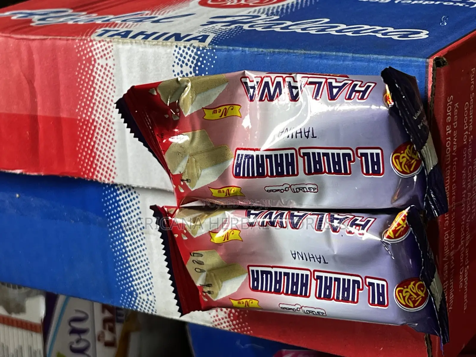 Al Jalal Halawa Candy Bar Sex Sweetner Biscuit