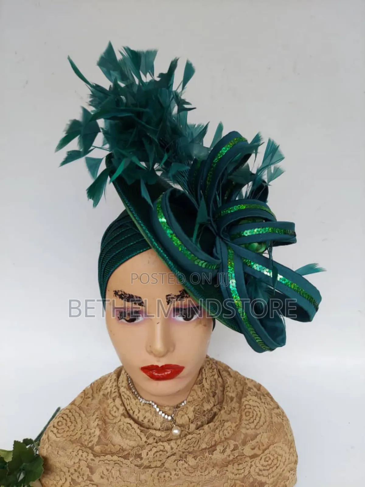 Exclusive Fascinators Auto Gele - N15,000 | Weddings Events