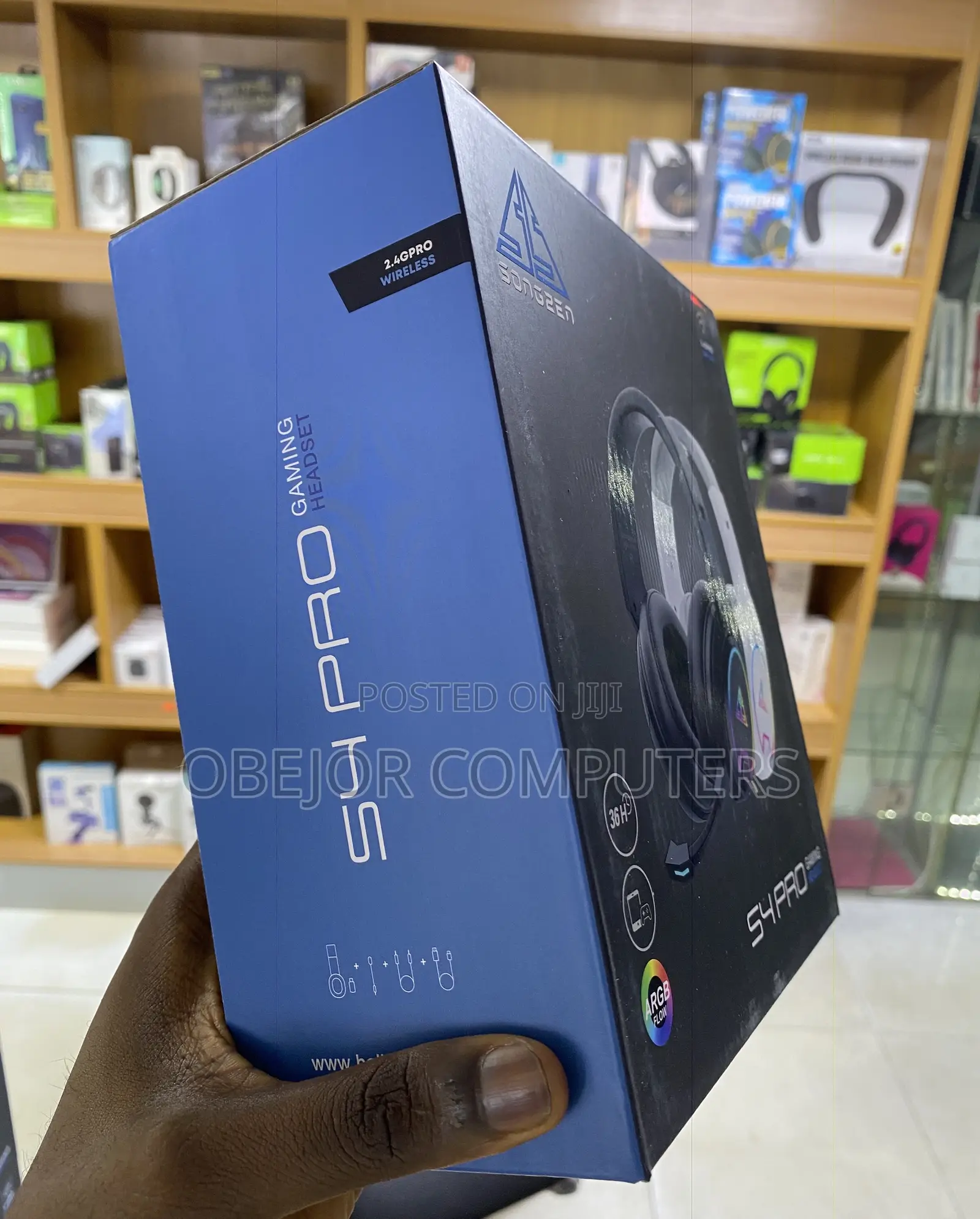 Songzen S4 Pro 2.4g+Bluetooth Wireless Gaming Headset