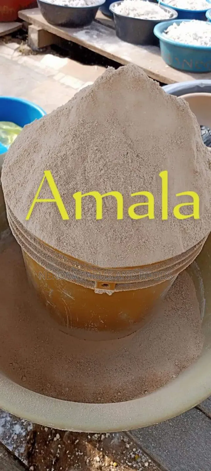 Elubo Isu (Yam Flour For Amala Dudu)-2.5kg