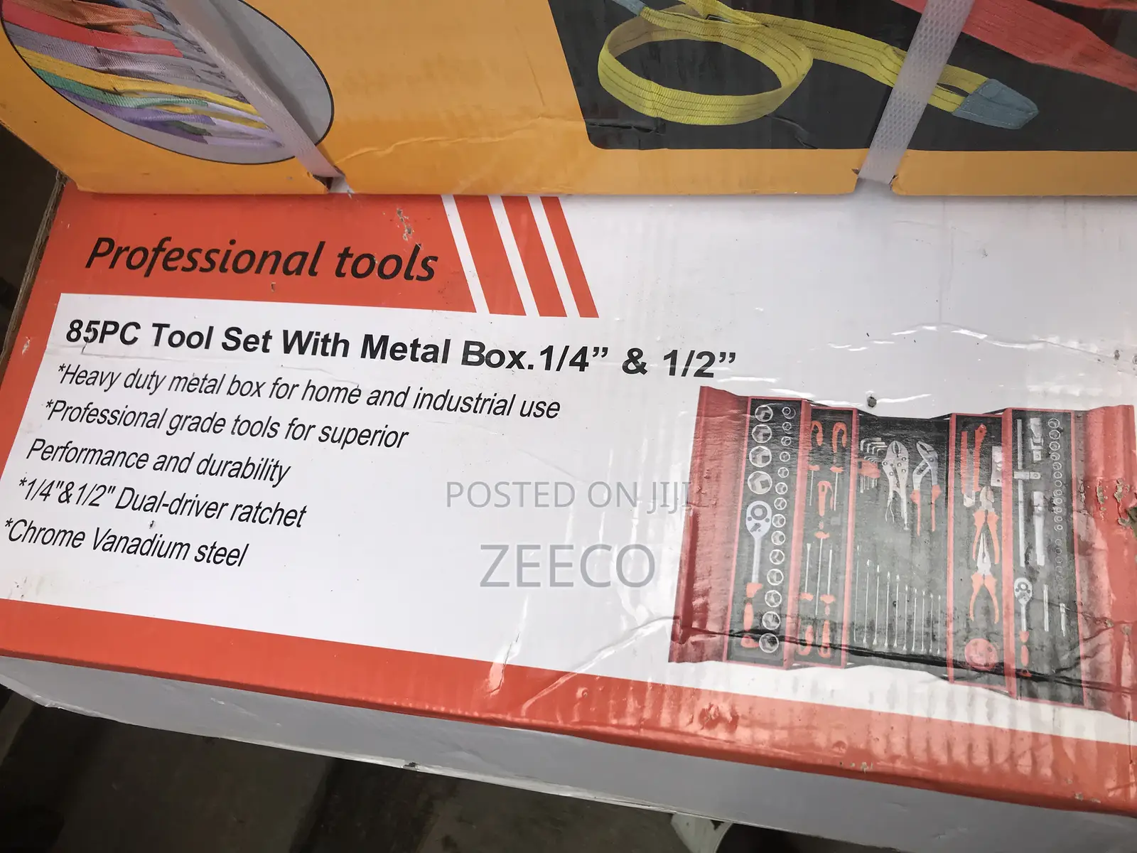 Heavy Duty Tools Set 85pcs 1/2” 1/4”