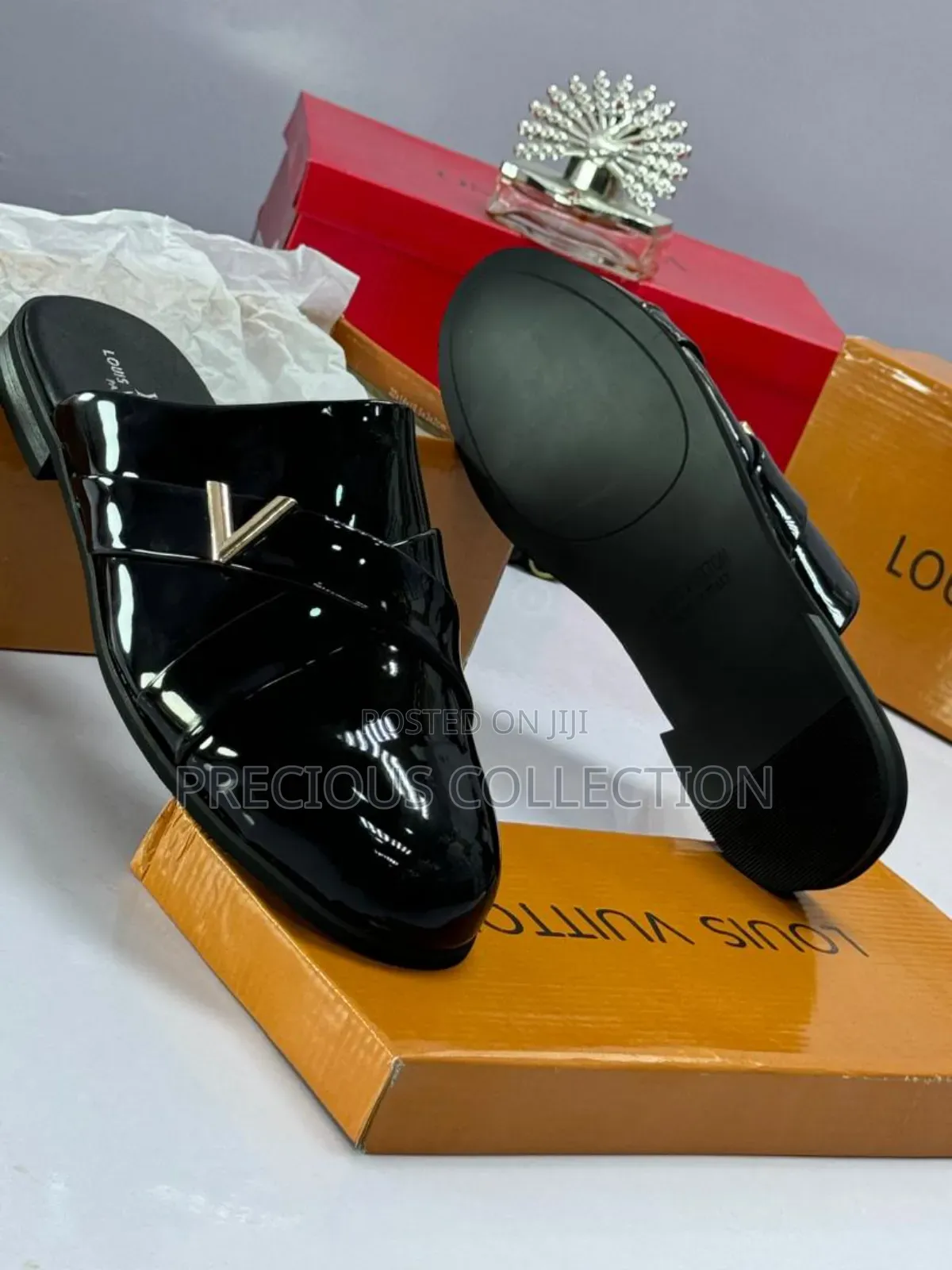 Mens Top Quality Classic Leather Half Shoes
