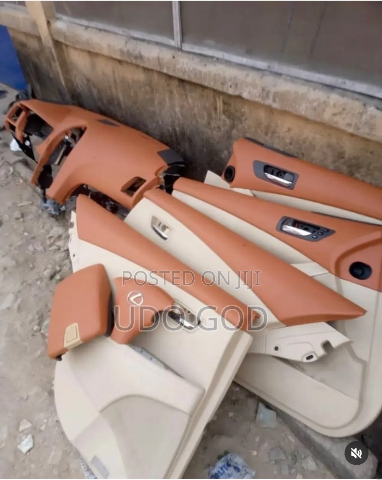 Darker Brown Interior Lexus Rx330 Dashboard and Door Mat Upholstery
