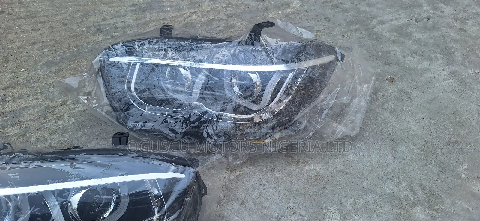 Headlamp Highlander 2008-2011 Two Touch With LED Yahoo Type