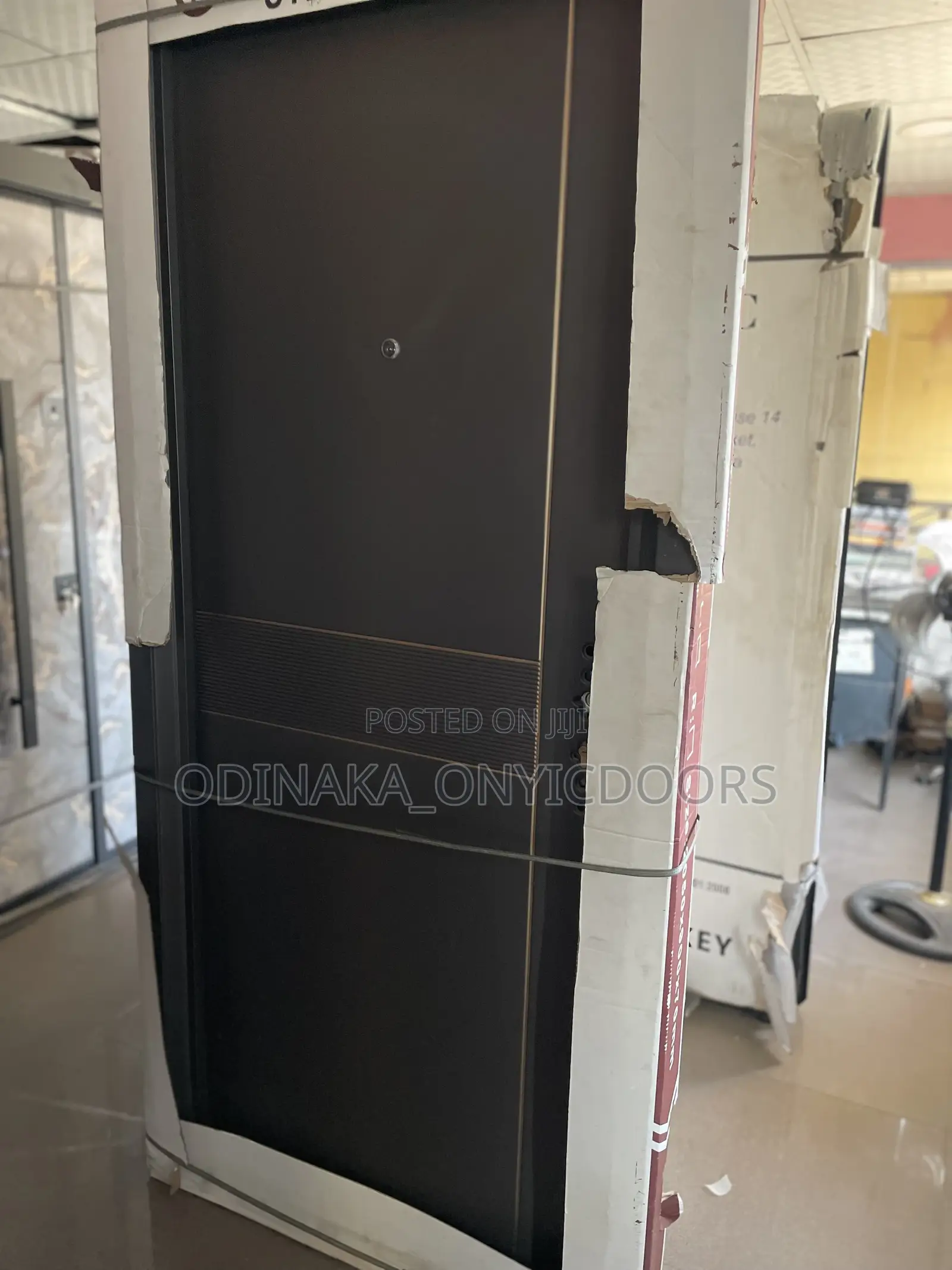 7ft by 3ft GF 100mm Steel Door( Gold Line Design)