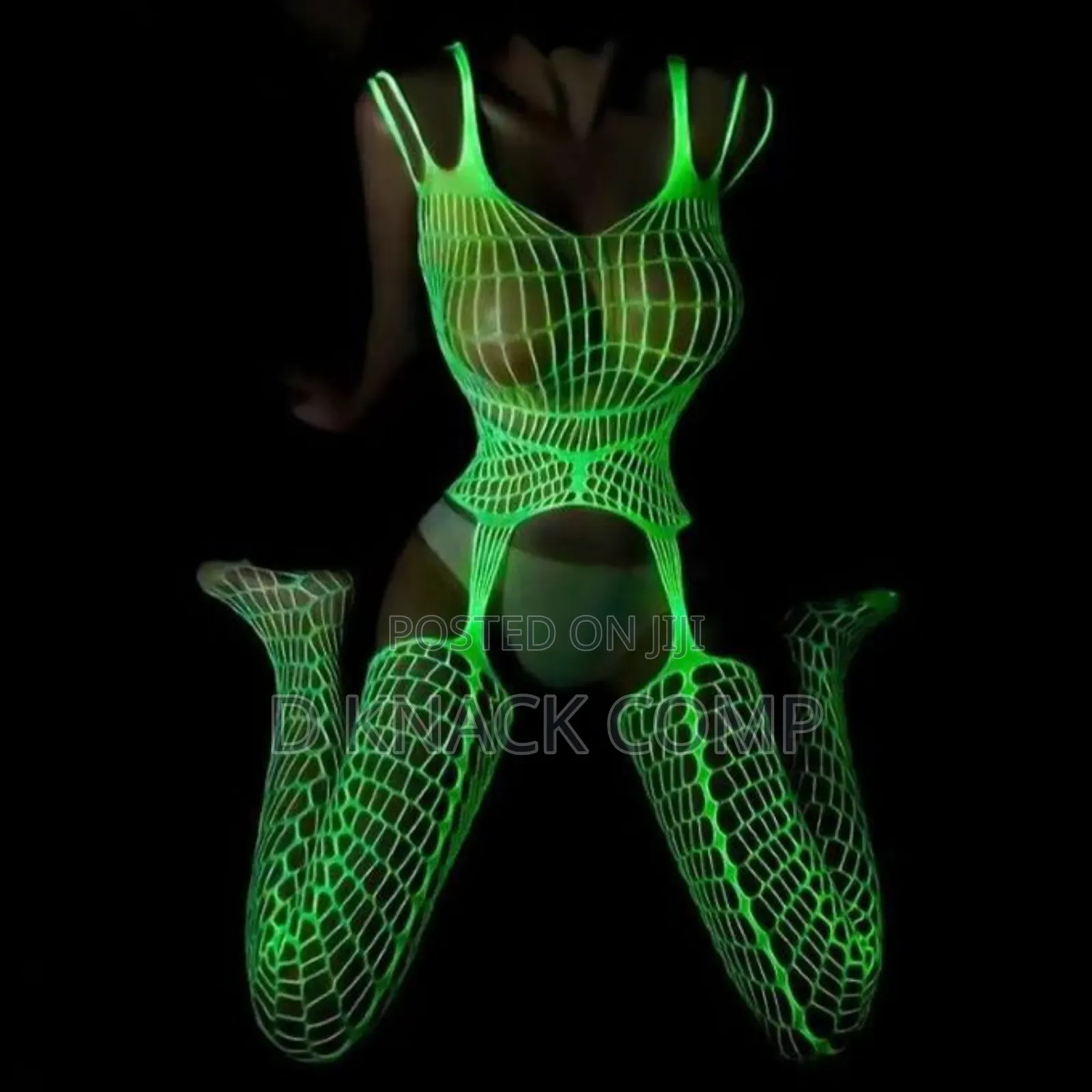 Glow / Luminescent Sexy Lingerie Erotic Lace Pajamas