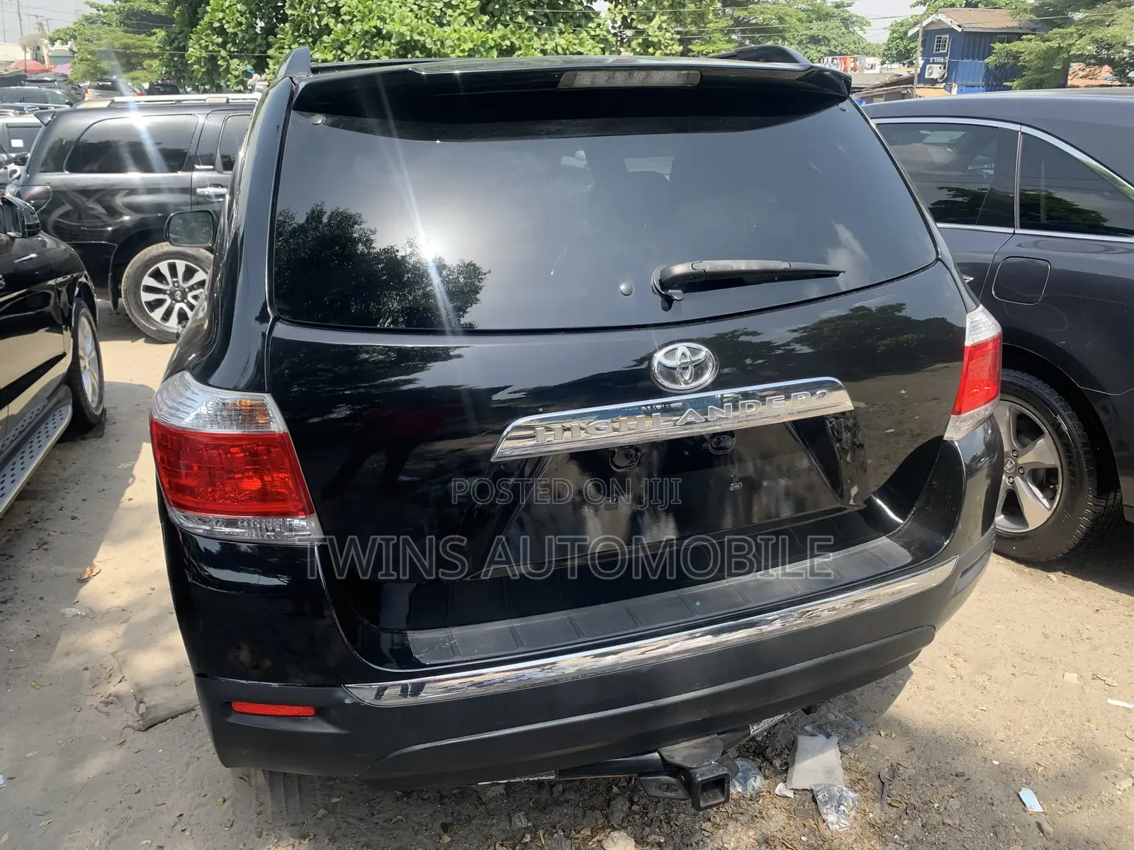 Toyota Highlander Limited 3.5l 4WD 2013 Black