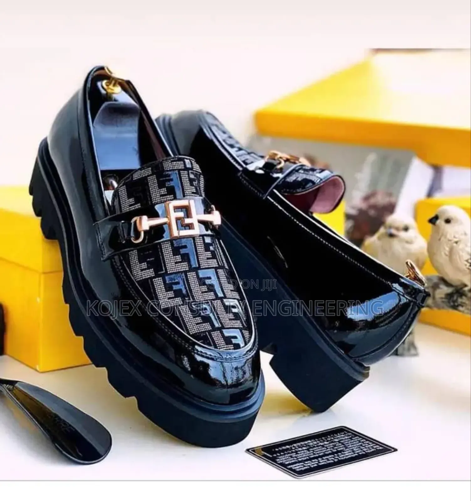 Luxury Fendi Roma Loafers