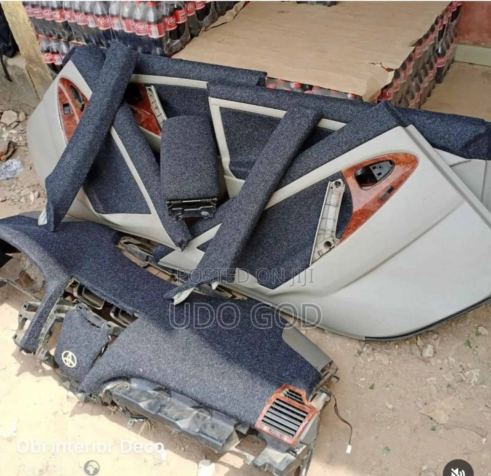 Darker Ash Rug Interior Dashboard and Door Mat Car Upholstery