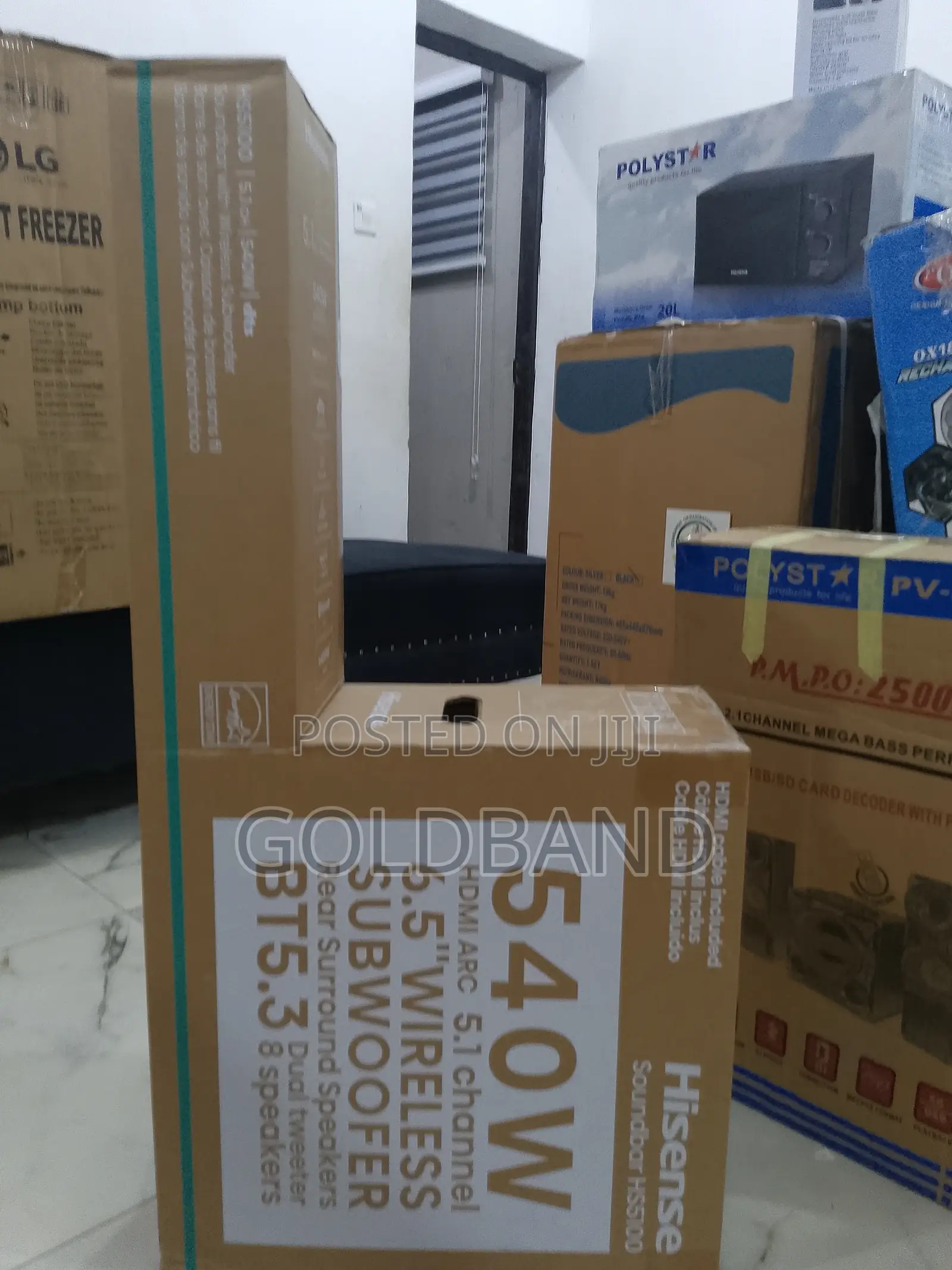 Hisense 540watt His5100 Quality Durable Subwoofer Sound Bar