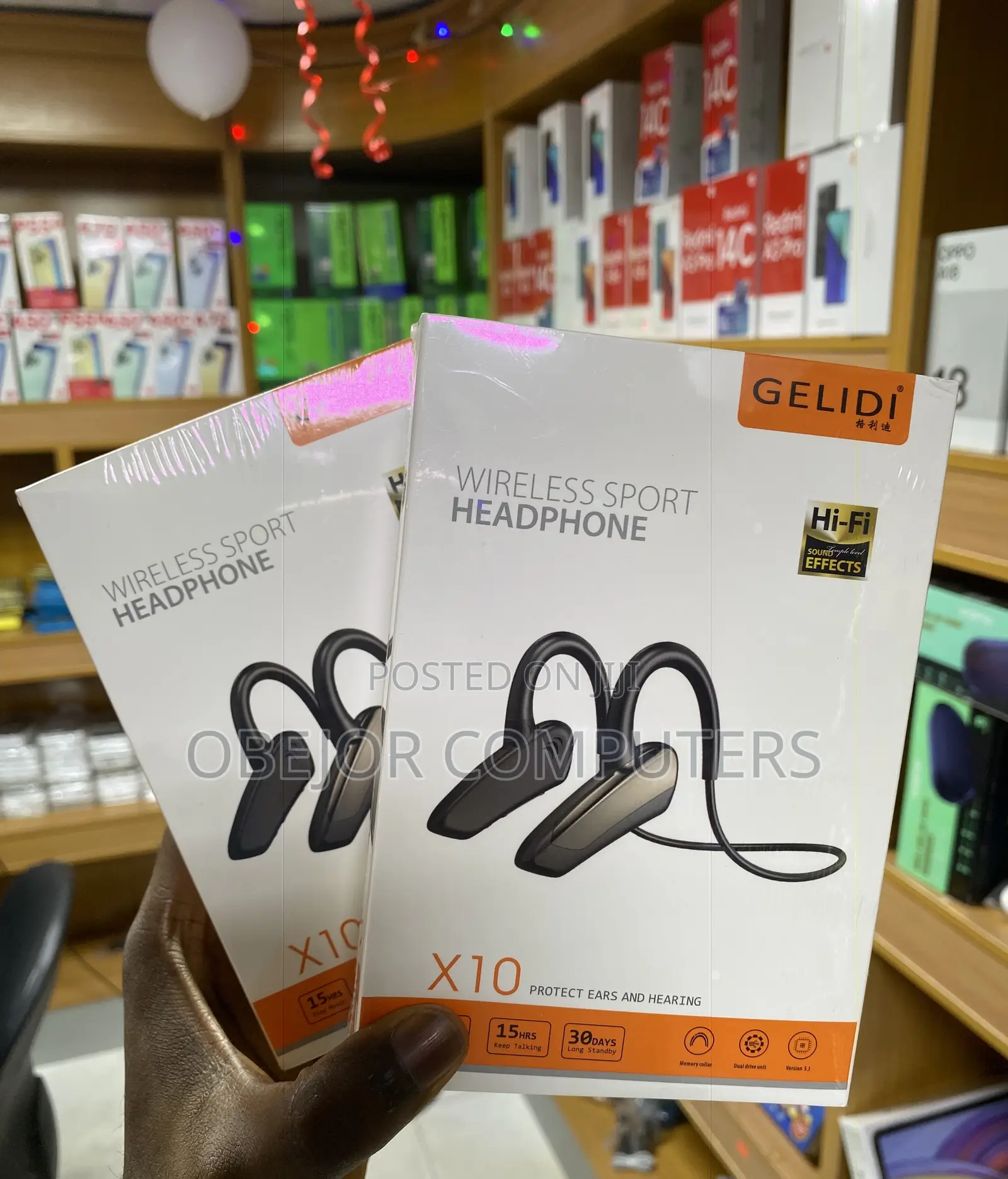 GELIDI X10 Sports Bluetooth Headphones