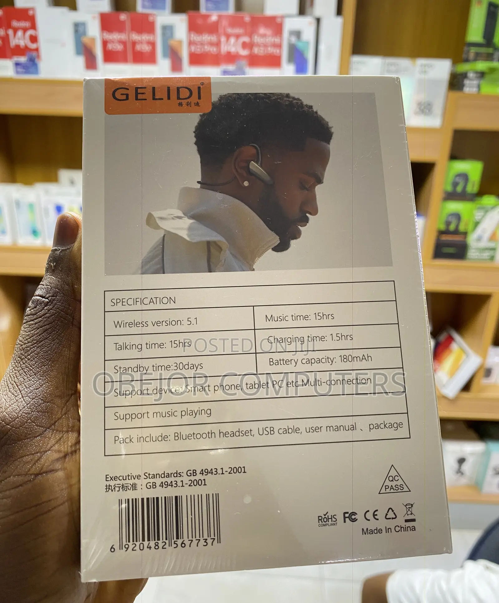 GELIDI X10 Sports Bluetooth Headphones