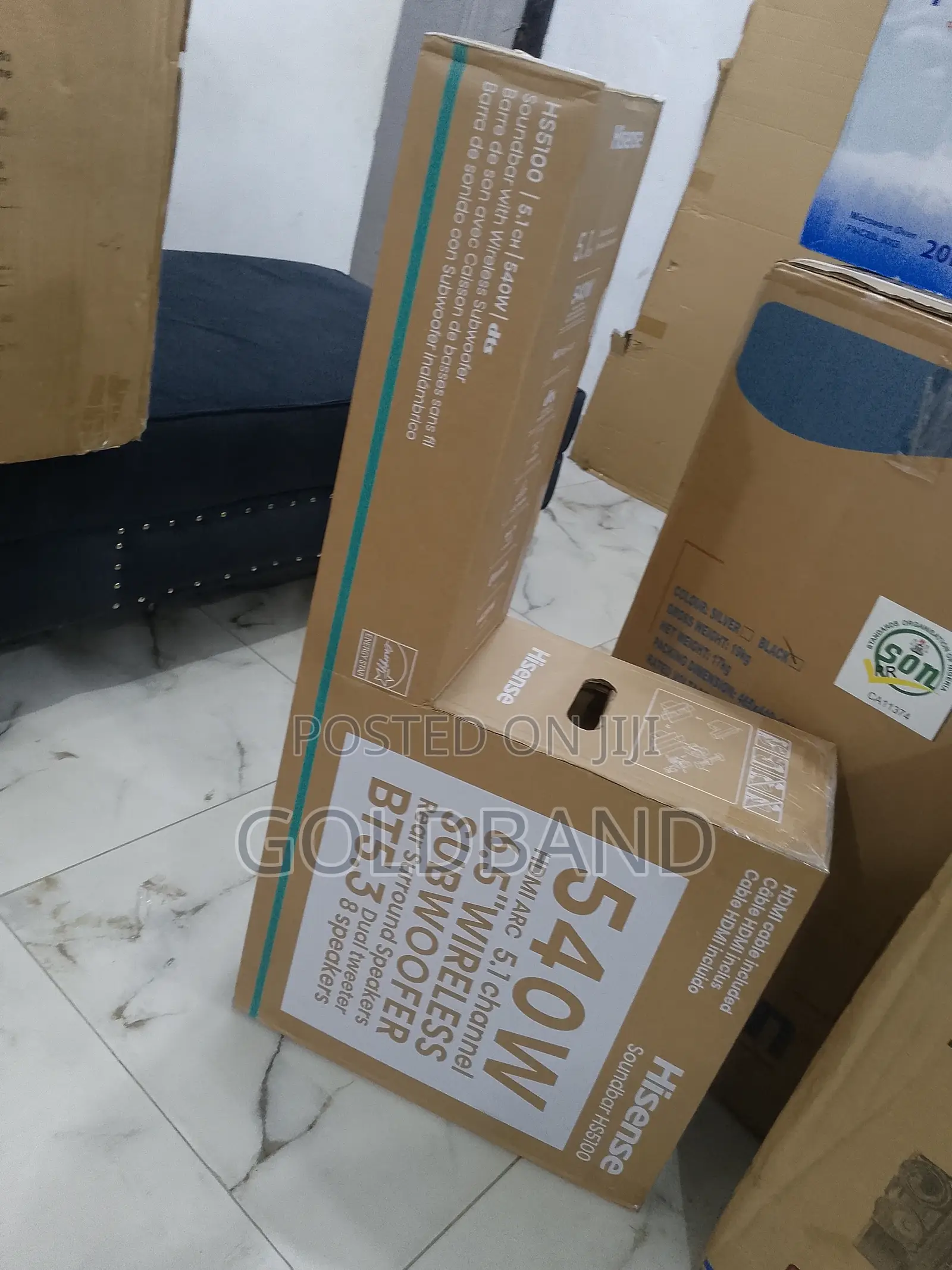 Hisense 540watt His5100 Portable Subwoofer Sound Bar