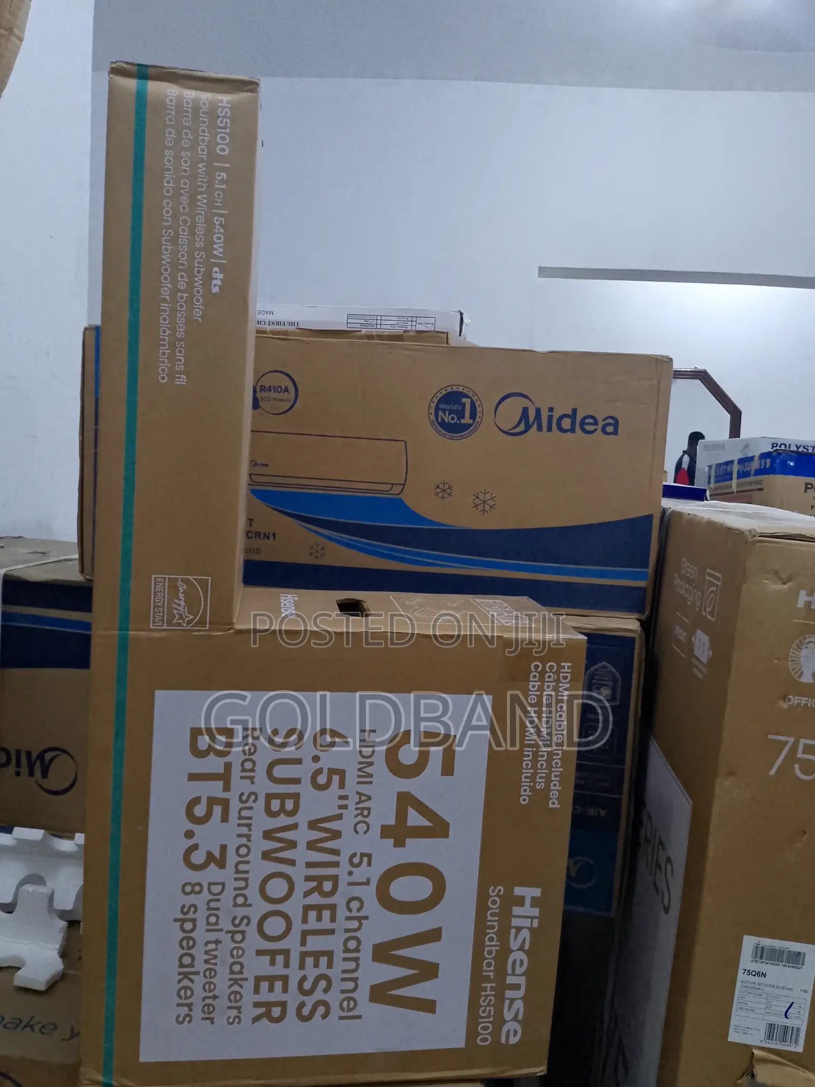 Hisense 540W His5100 Subwoofer Sound Bar With Dual Tweeters