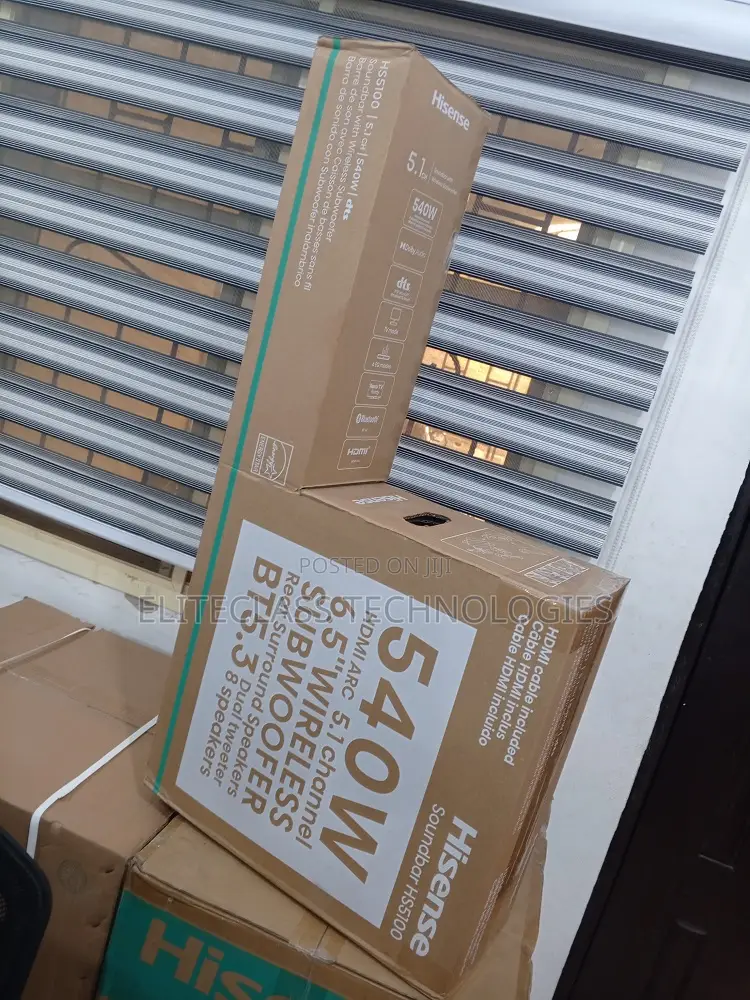 Cinematic Bass Hisense HS5100 Soundbar
