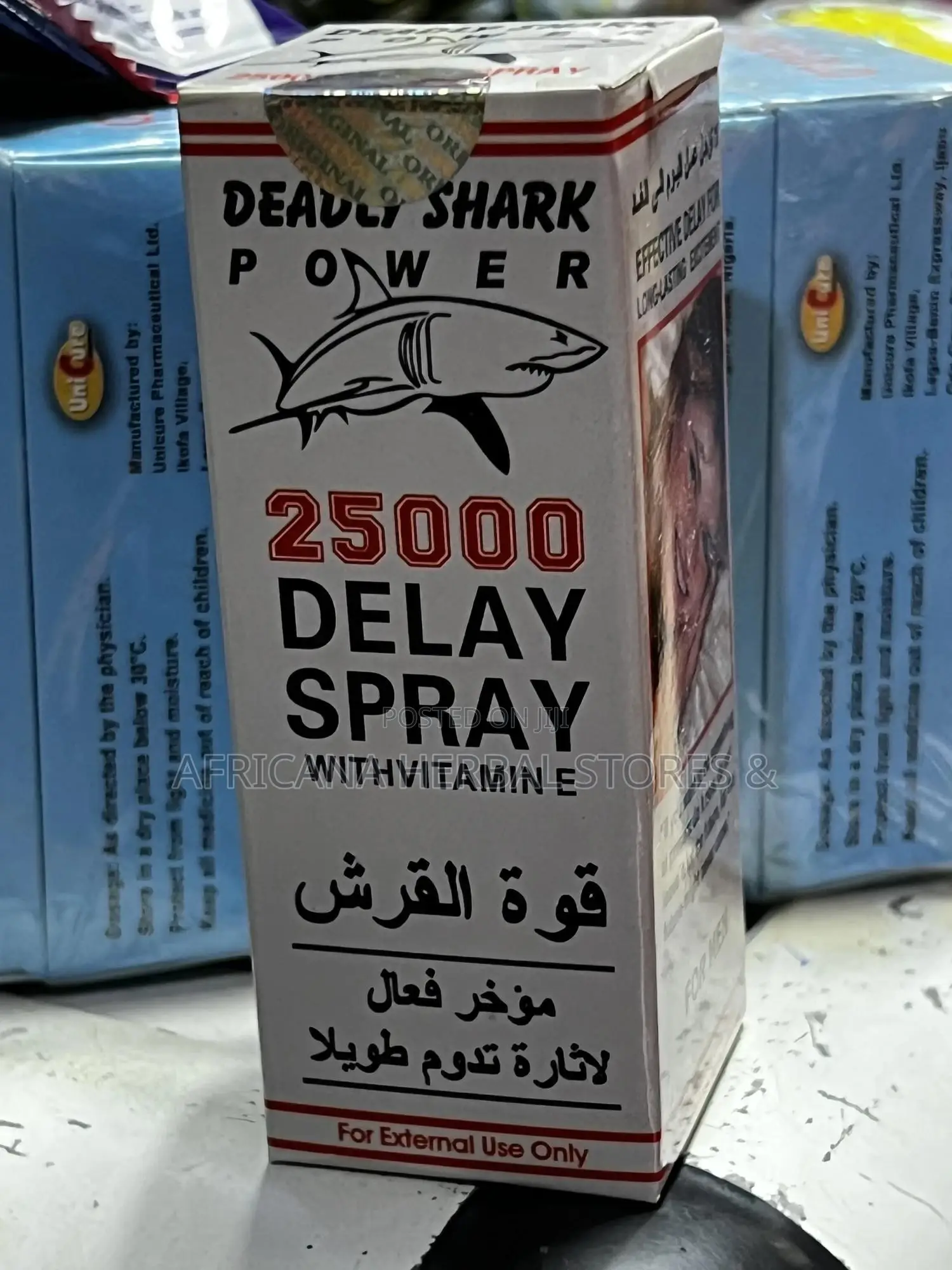 Deadly Shark Original Delay Ejaculation (Grade One) Spray