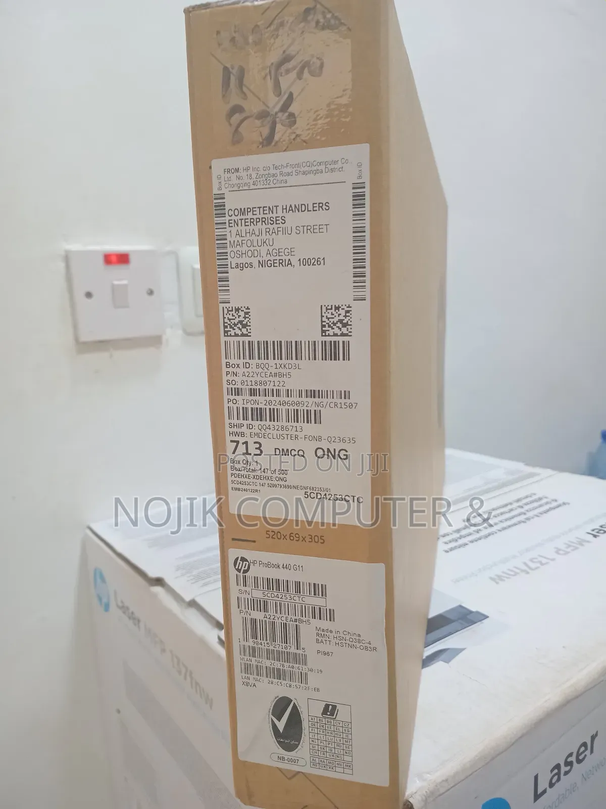 New Laptop HP ProBook 440 16GB Intel Core Ultra 7 SSD 512GB