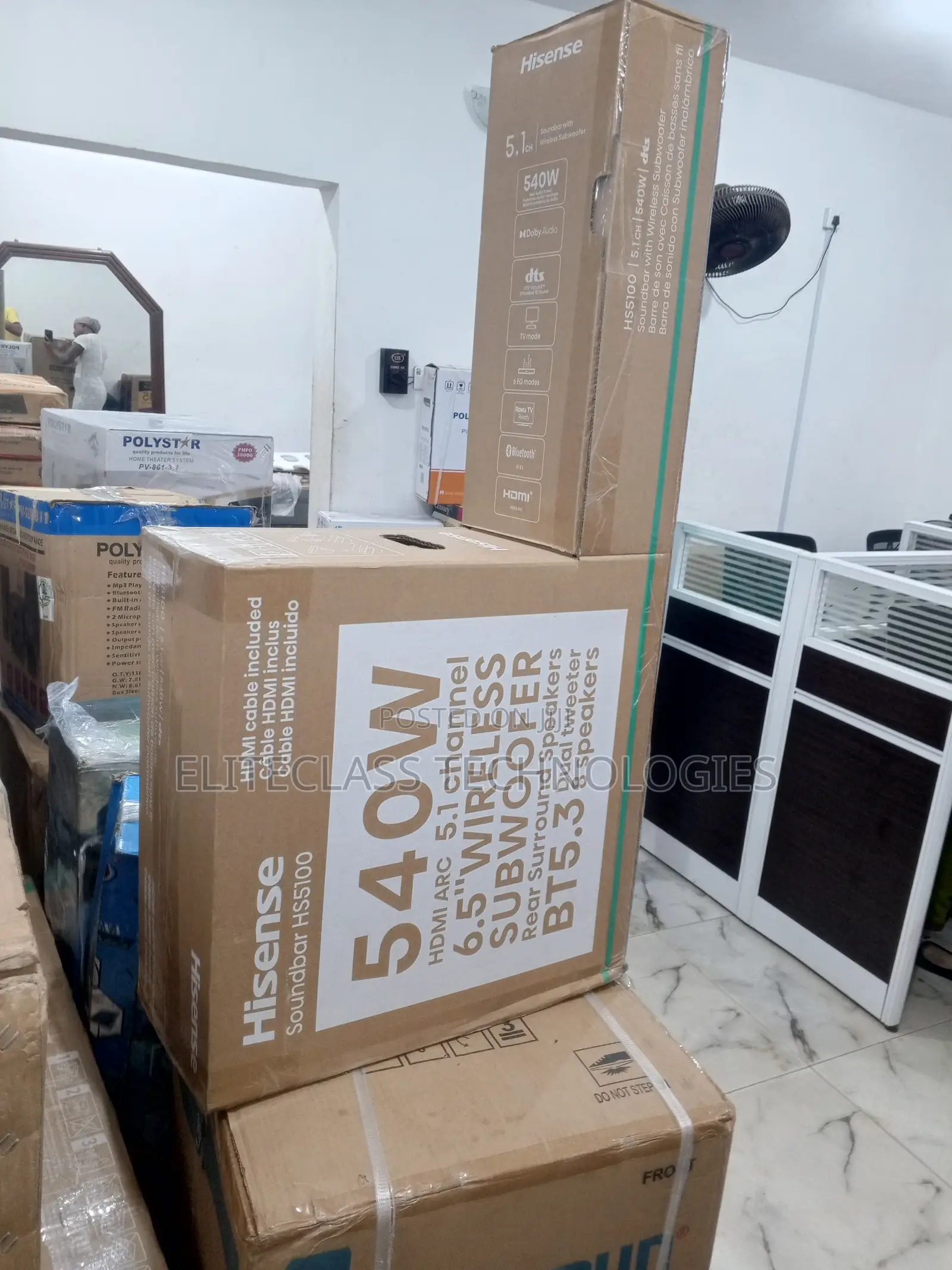 Ground Shaking Perfomance Hisense HS5100 Soundbar