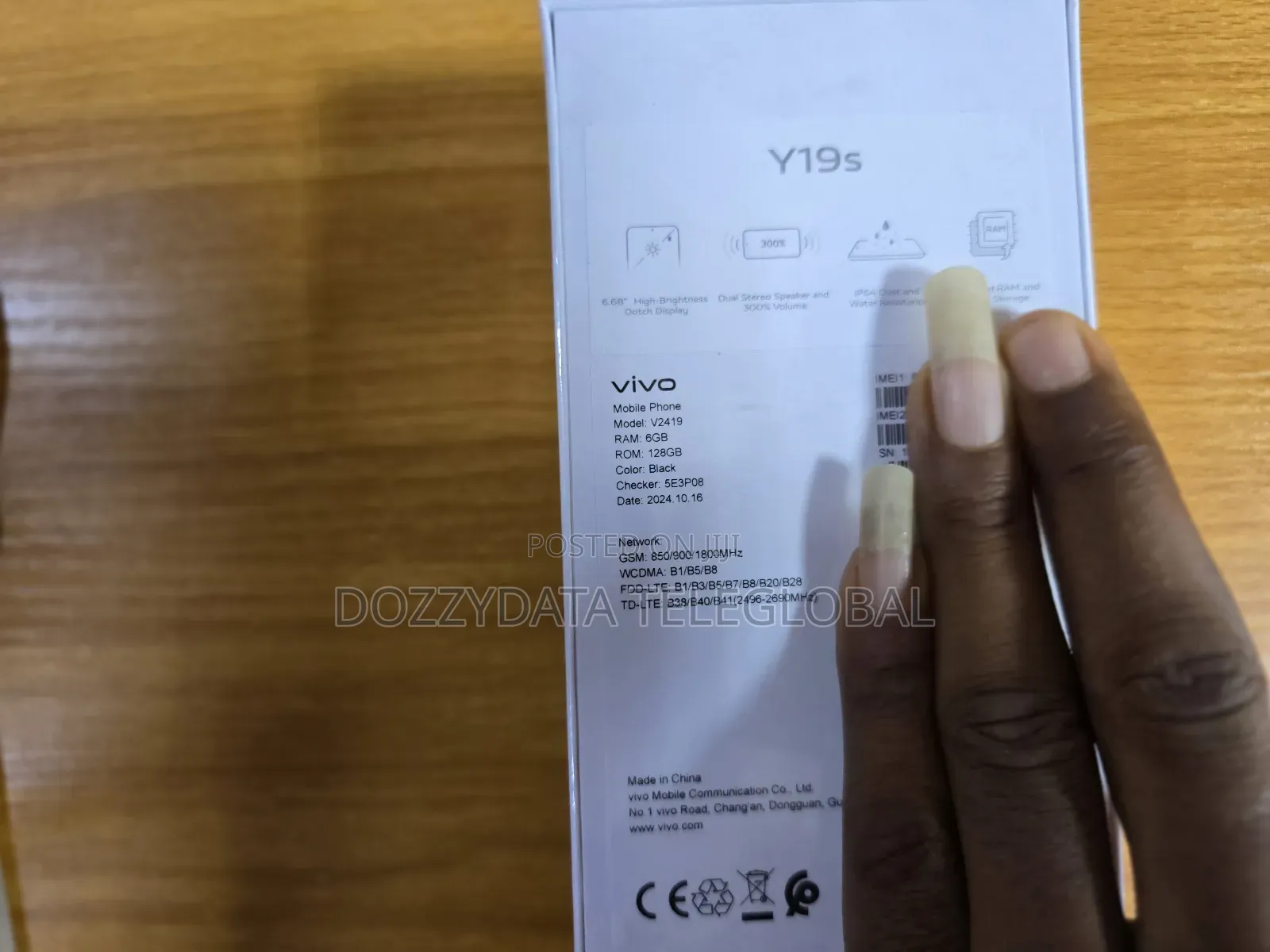 New Vivo Y19 128 GB