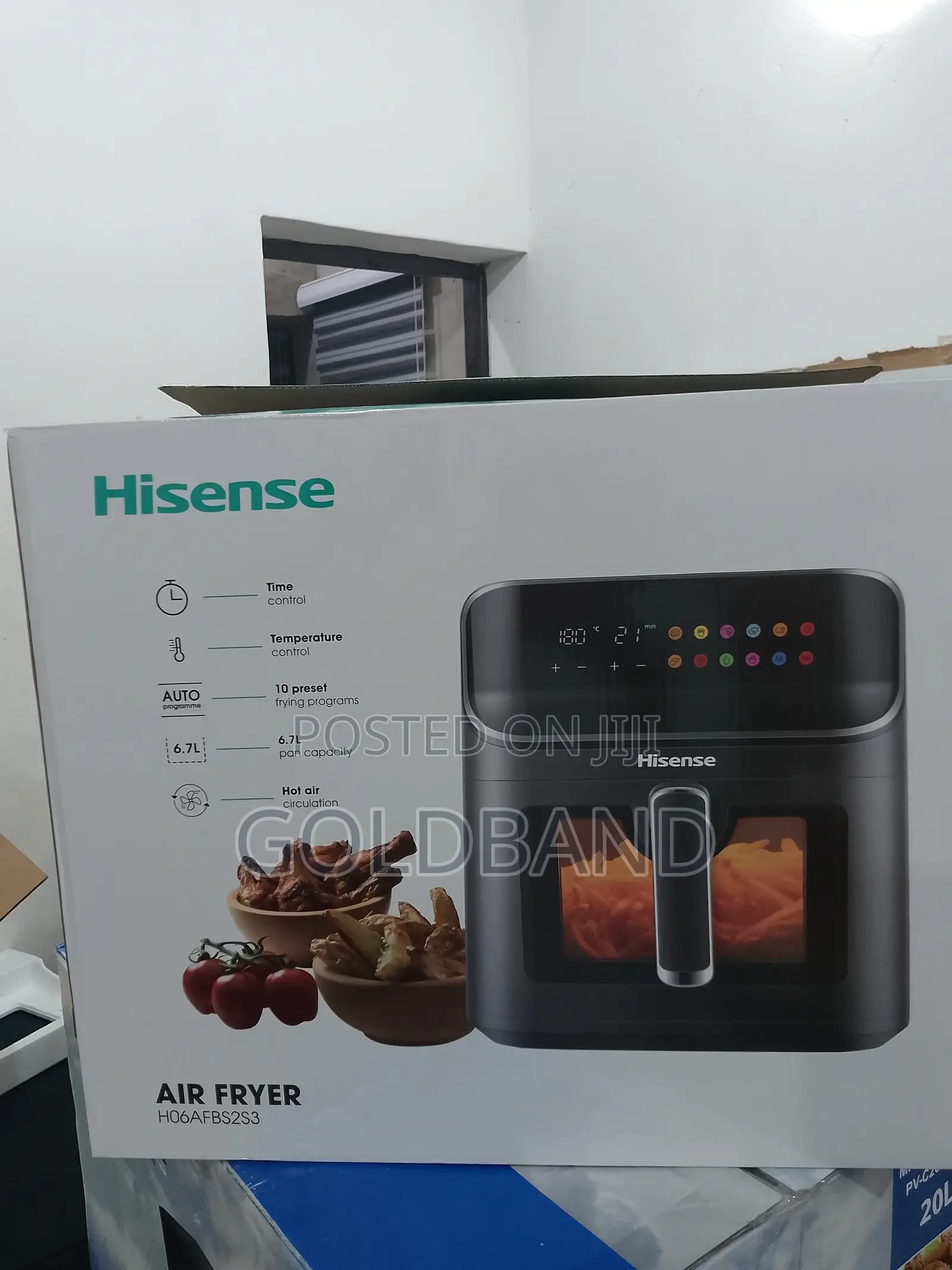 Hisense 6.7L Air Fryer (H06afbs2s3)