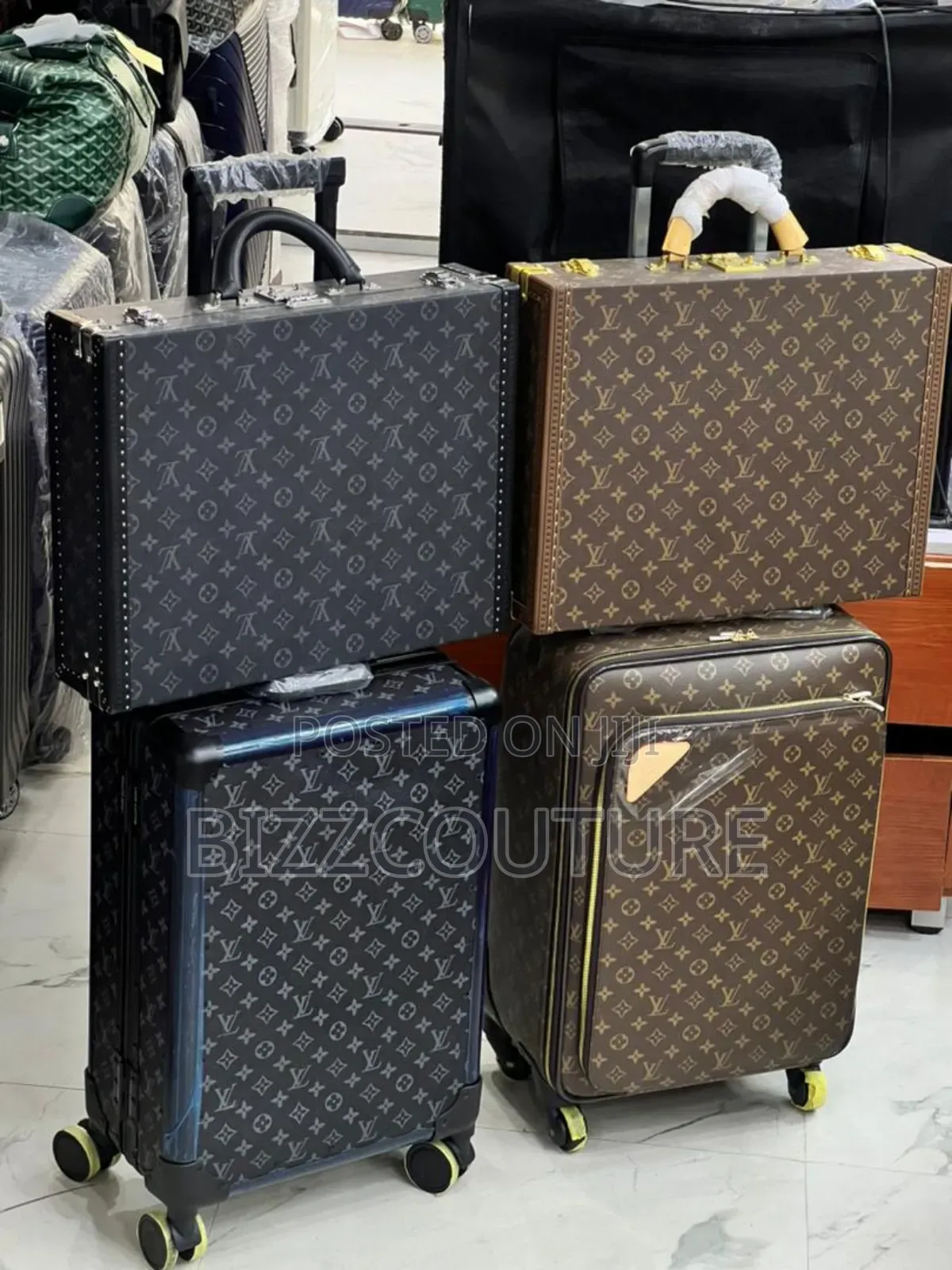 Original Louis Vuitton Traveling Boxes Available in Store