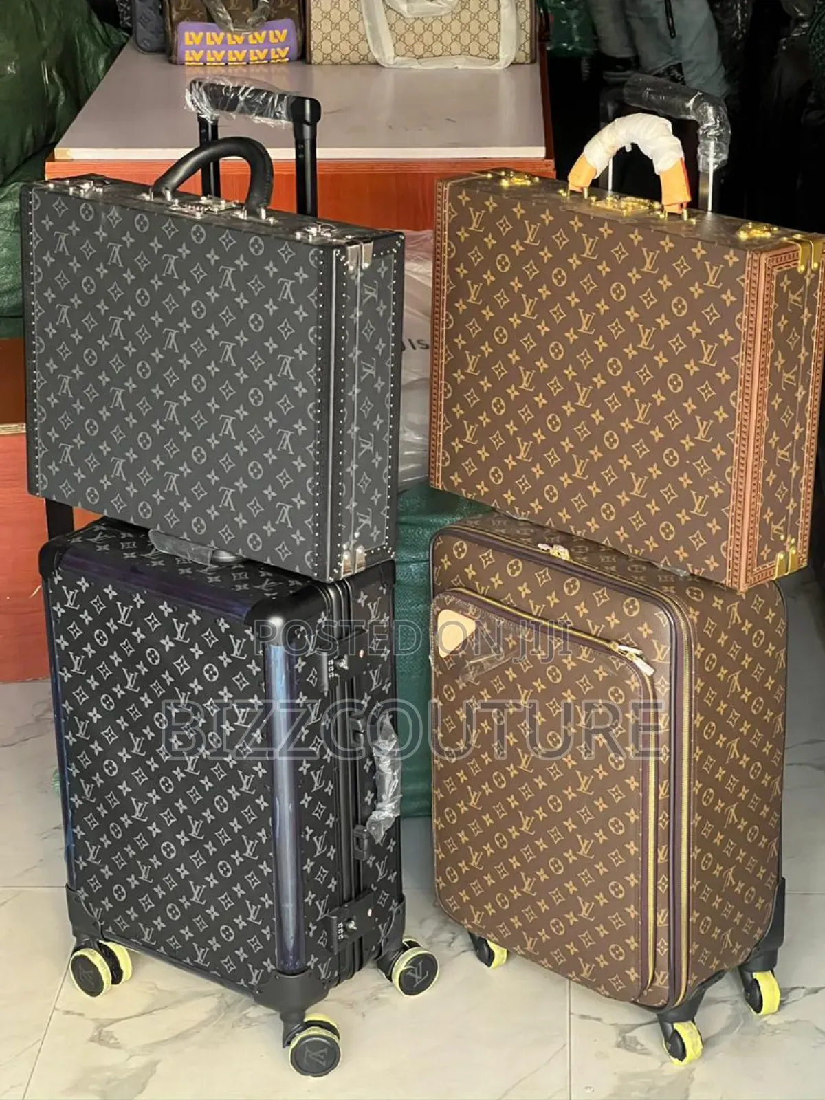 Original Louis Vuitton Traveling Boxes Available in Store
